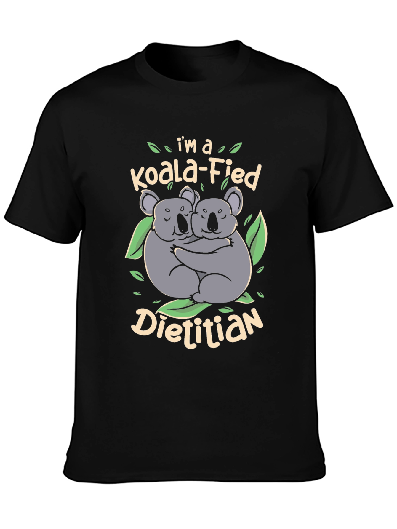 Koala-Fied Dietitian Graphic T-Shirt