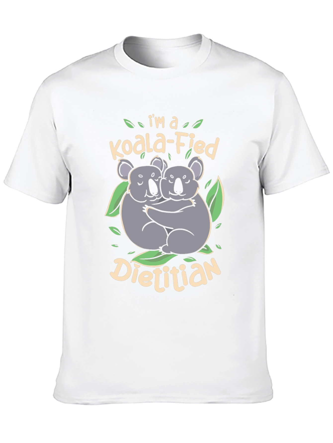 Koala-Fied Dietitian Graphic T-Shirt