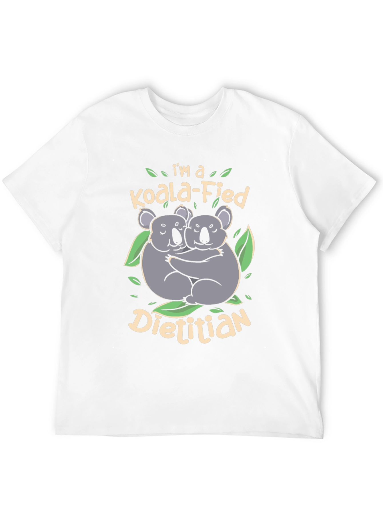 Koala-Fied Dietitian Graphic T-Shirt