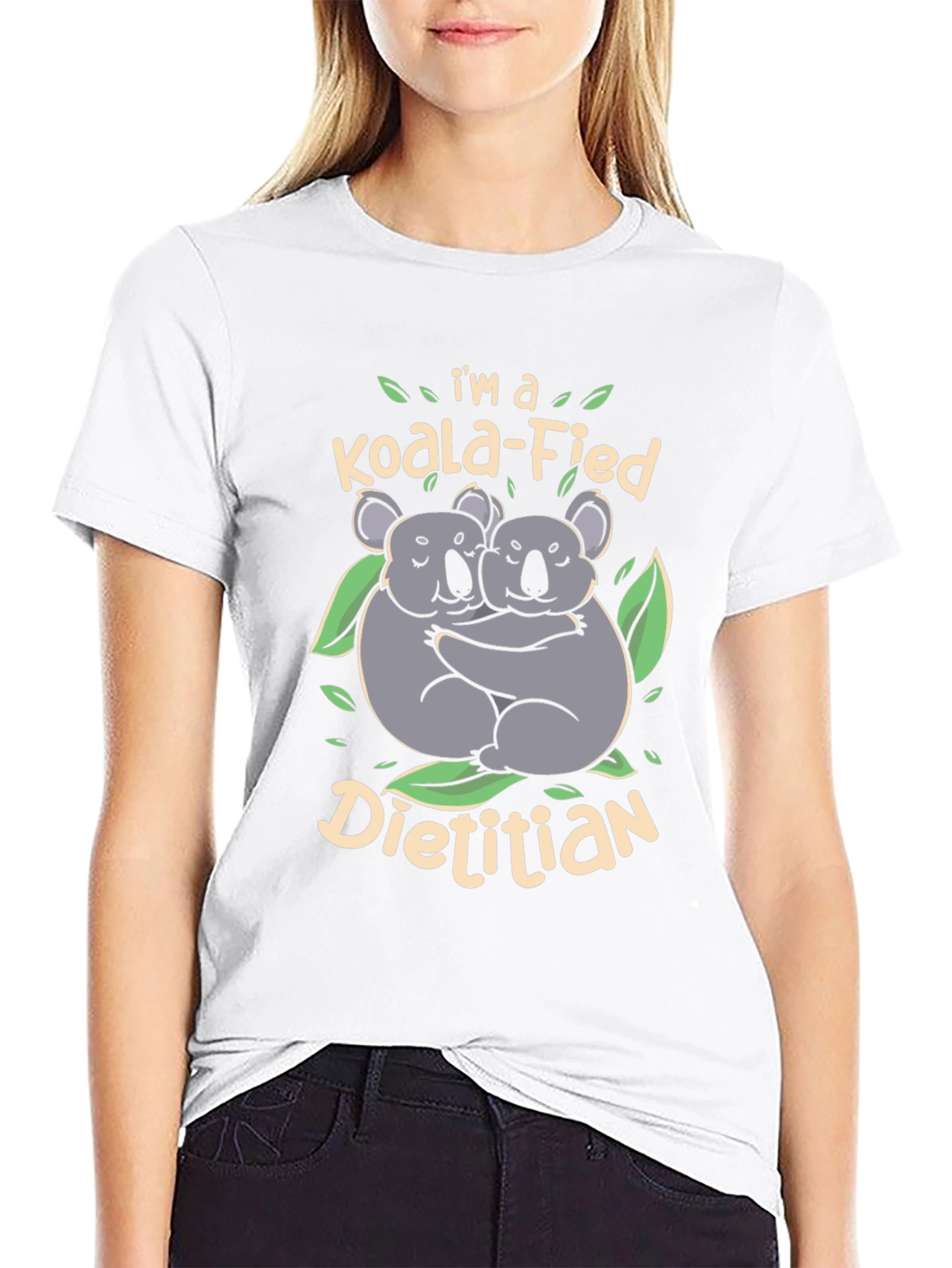 Koala-Fied Dietitian Graphic T-Shirt