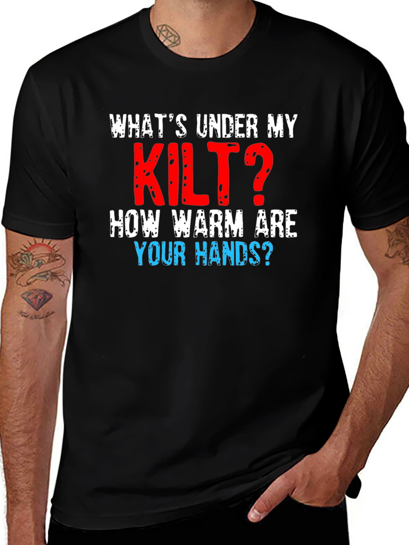 Whats Under My Kilt? Graphic T-Shirt