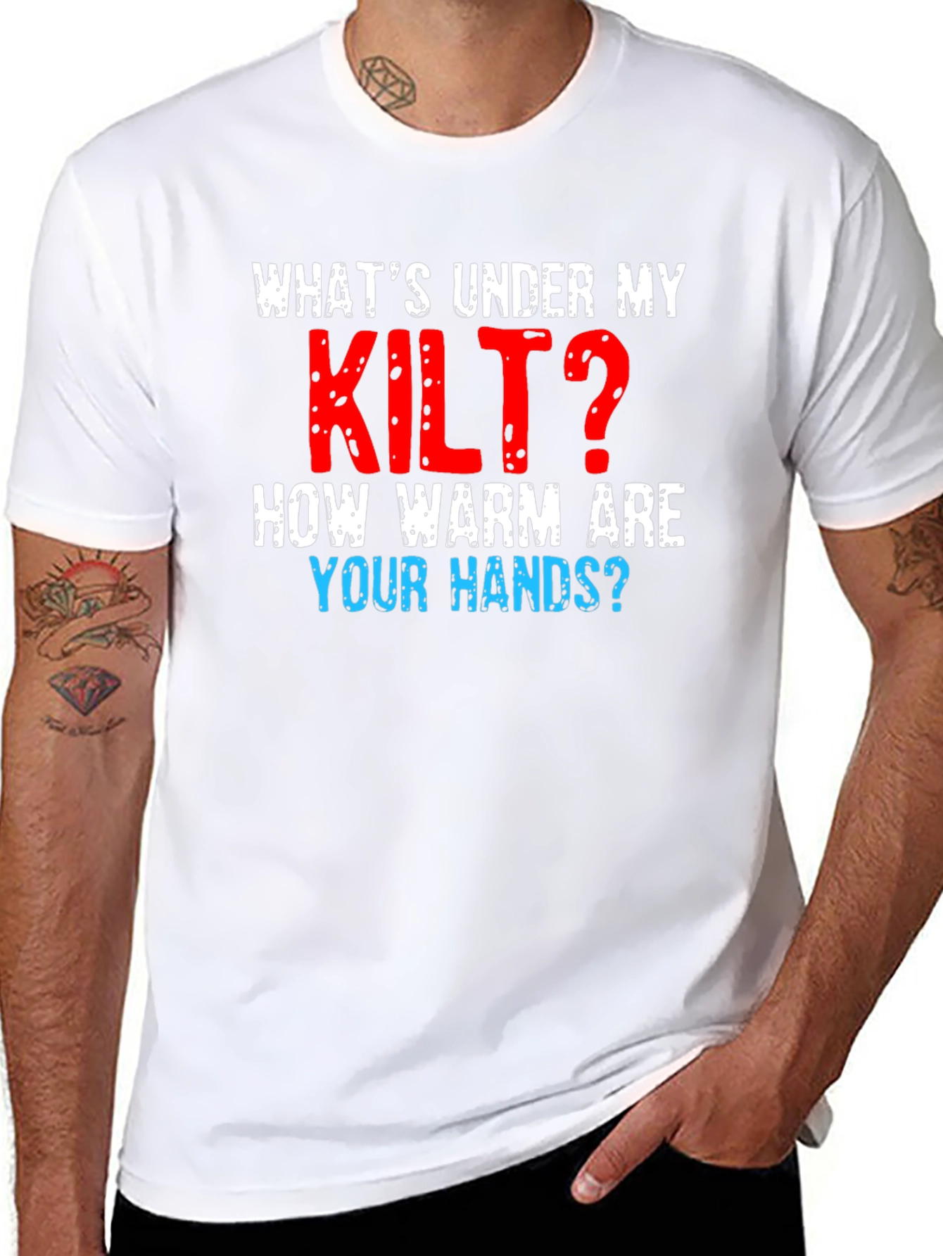 Whats Under My Kilt? Graphic T-Shirt