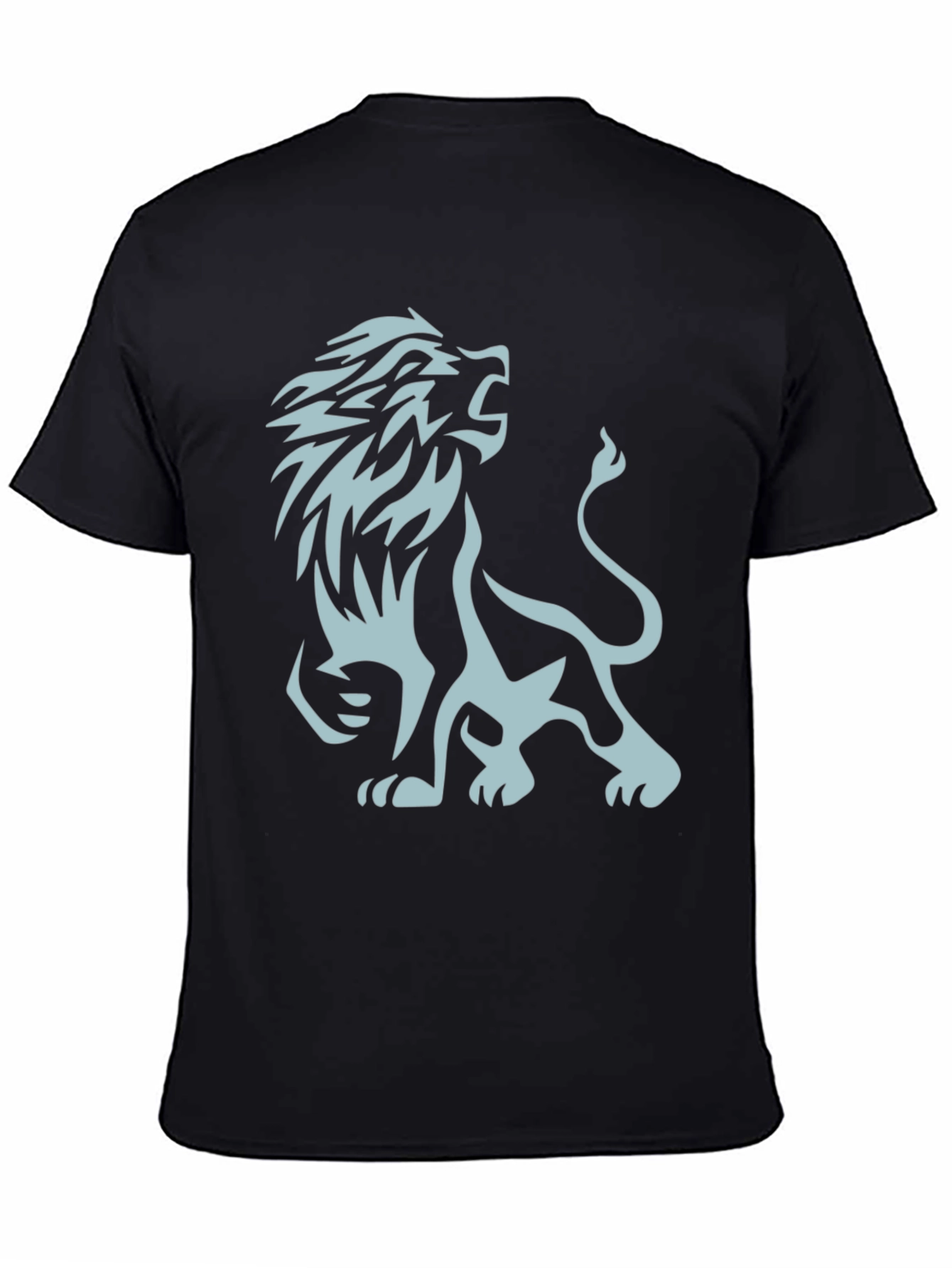 Lion Graphic Tee - Roar in Style!