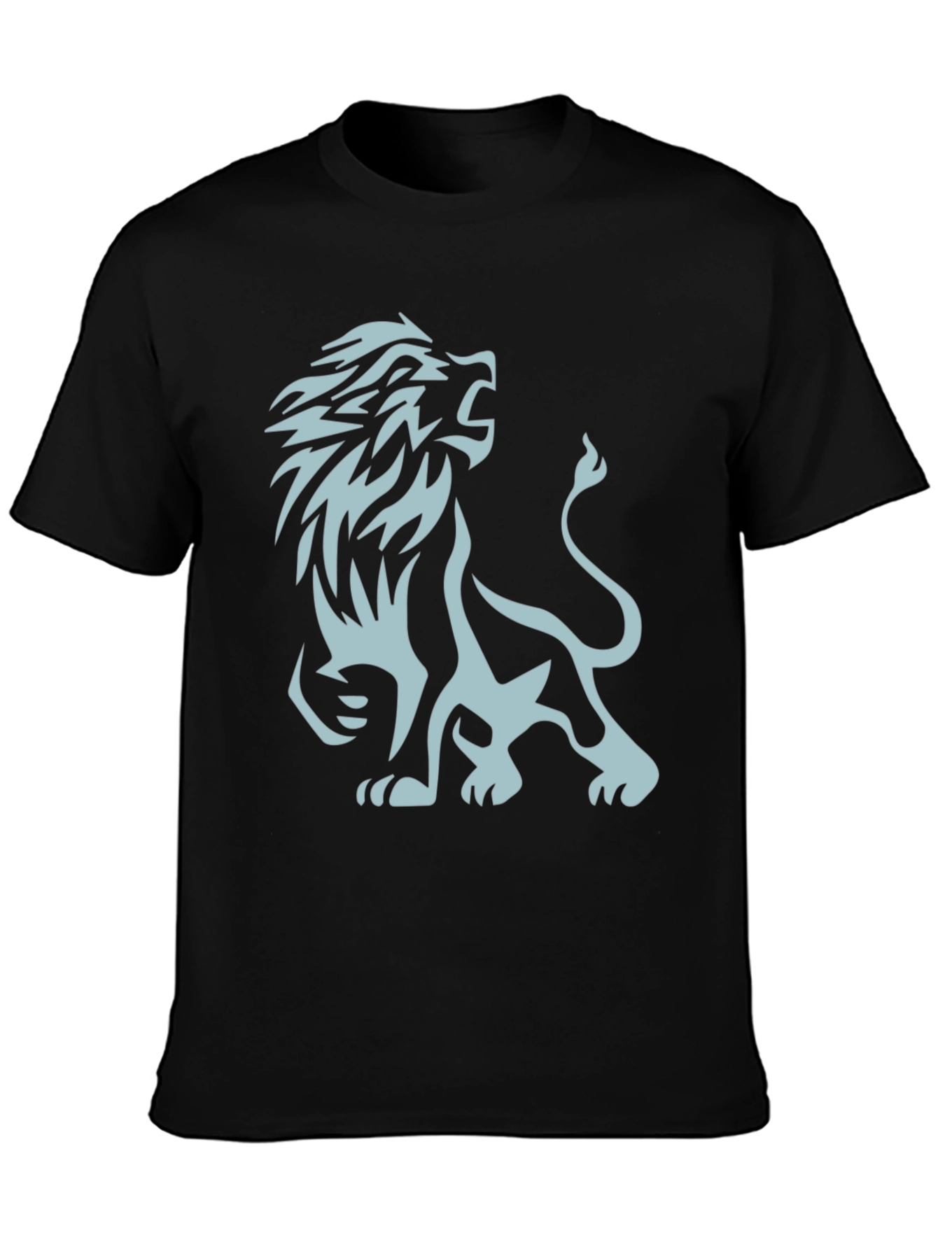 Lion Graphic Tee - Roar in Style!
