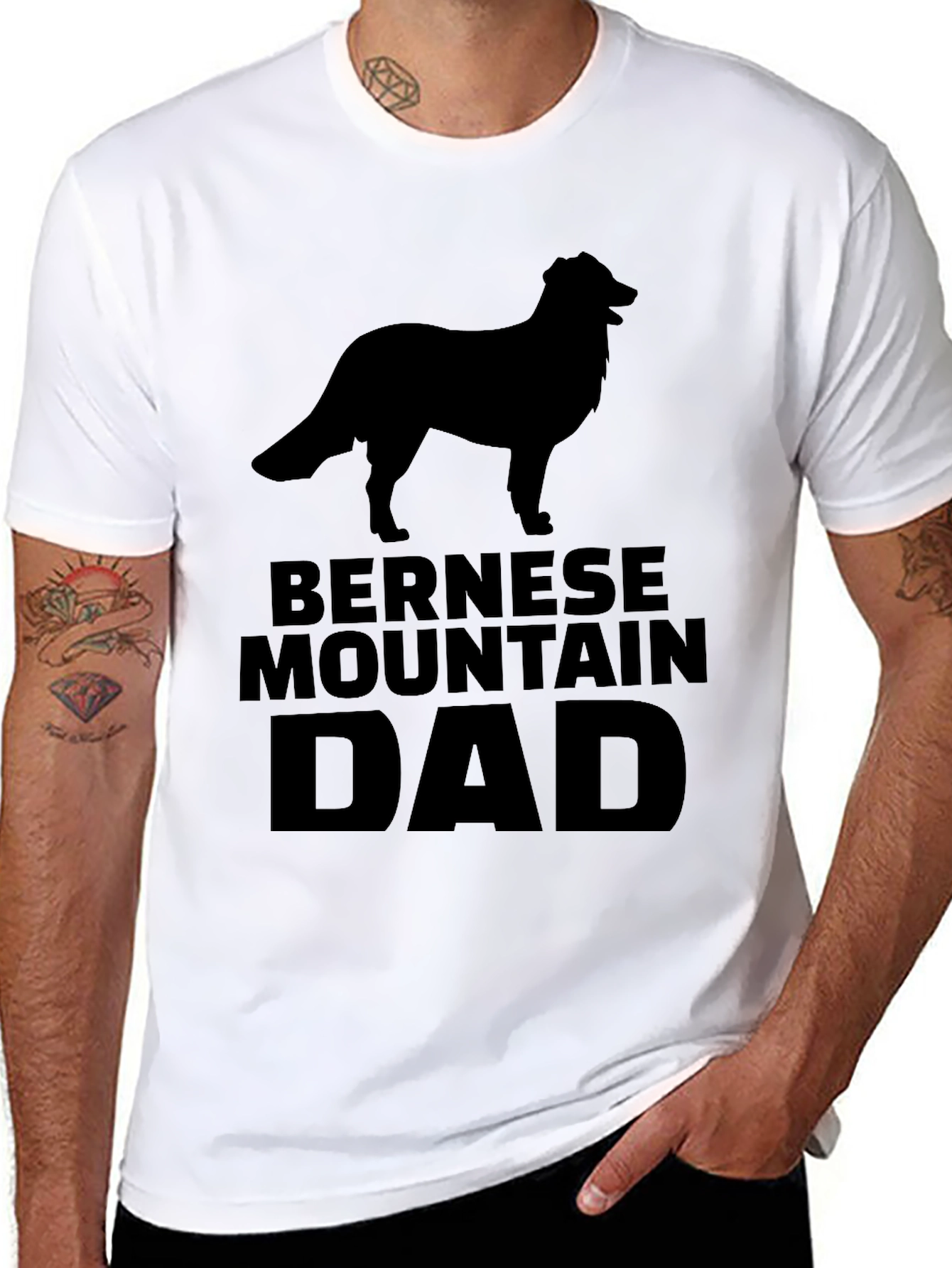 Bernese Mountain Dad T-Shirt