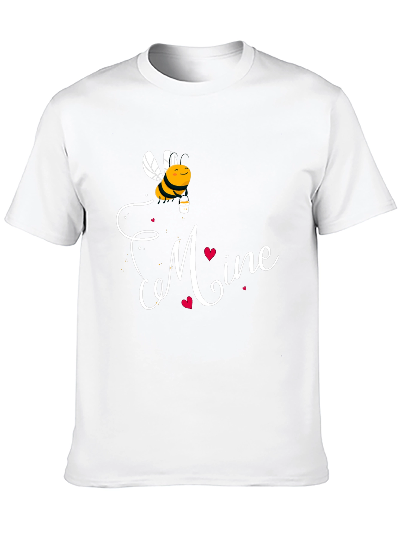 Bee Mine Graphic Tee - Black