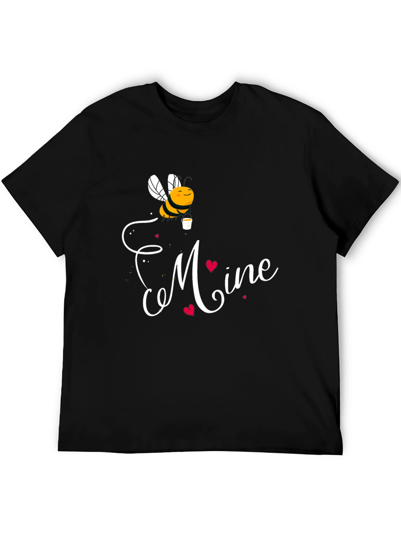 Bee Mine Graphic Tee - Black