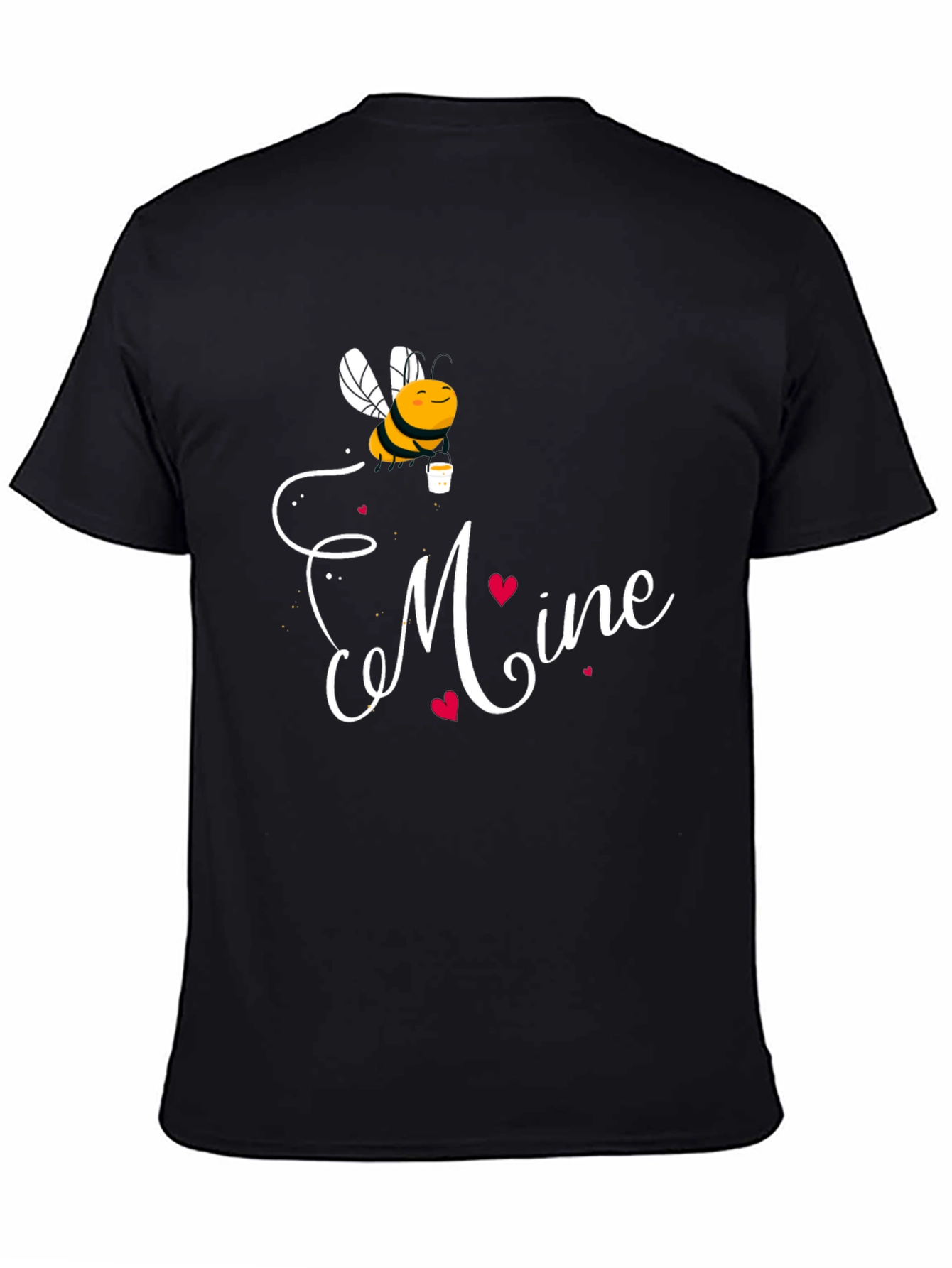 Bee Mine Graphic Tee - Black