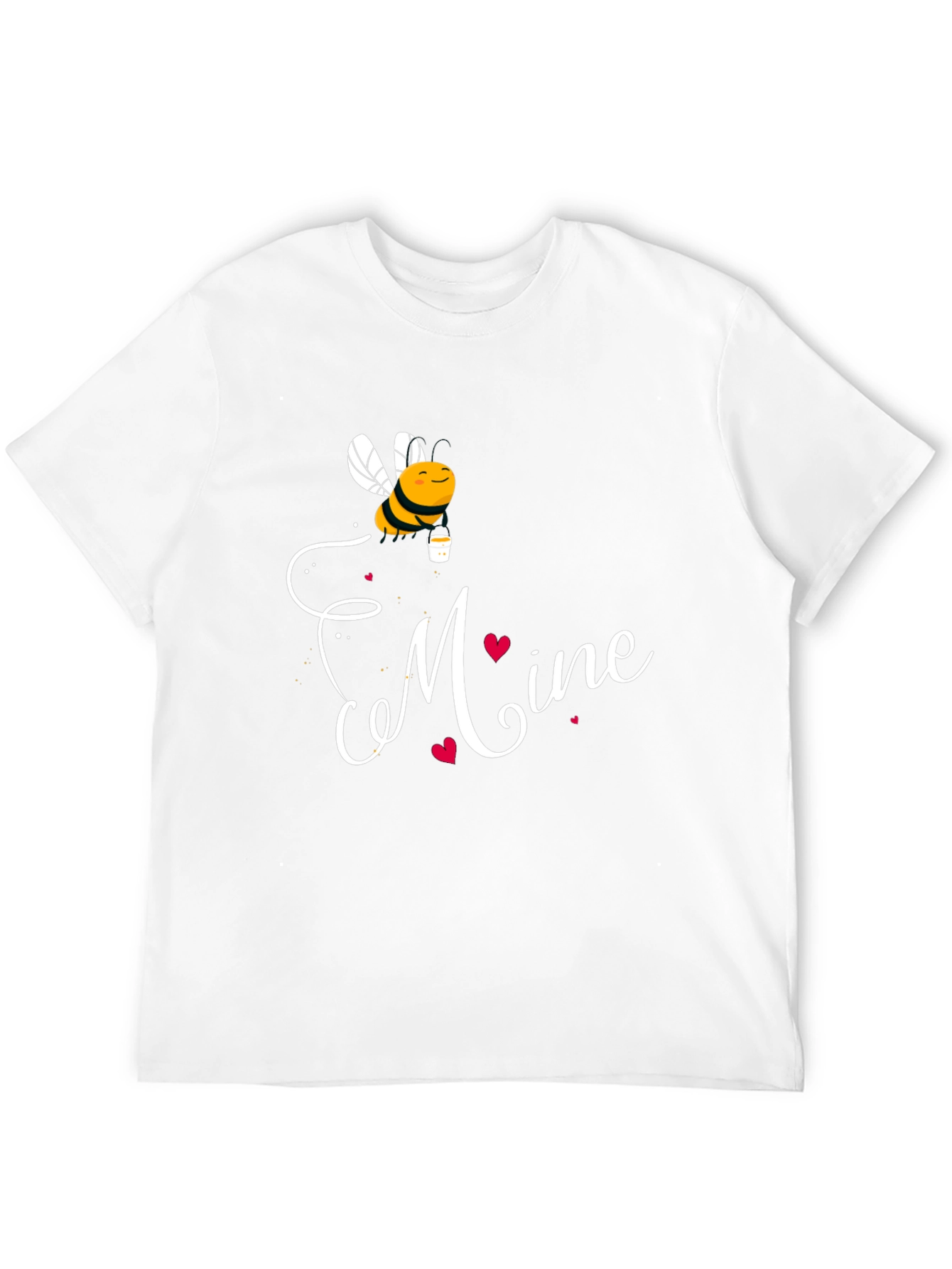 Bee Mine Graphic Tee - Black