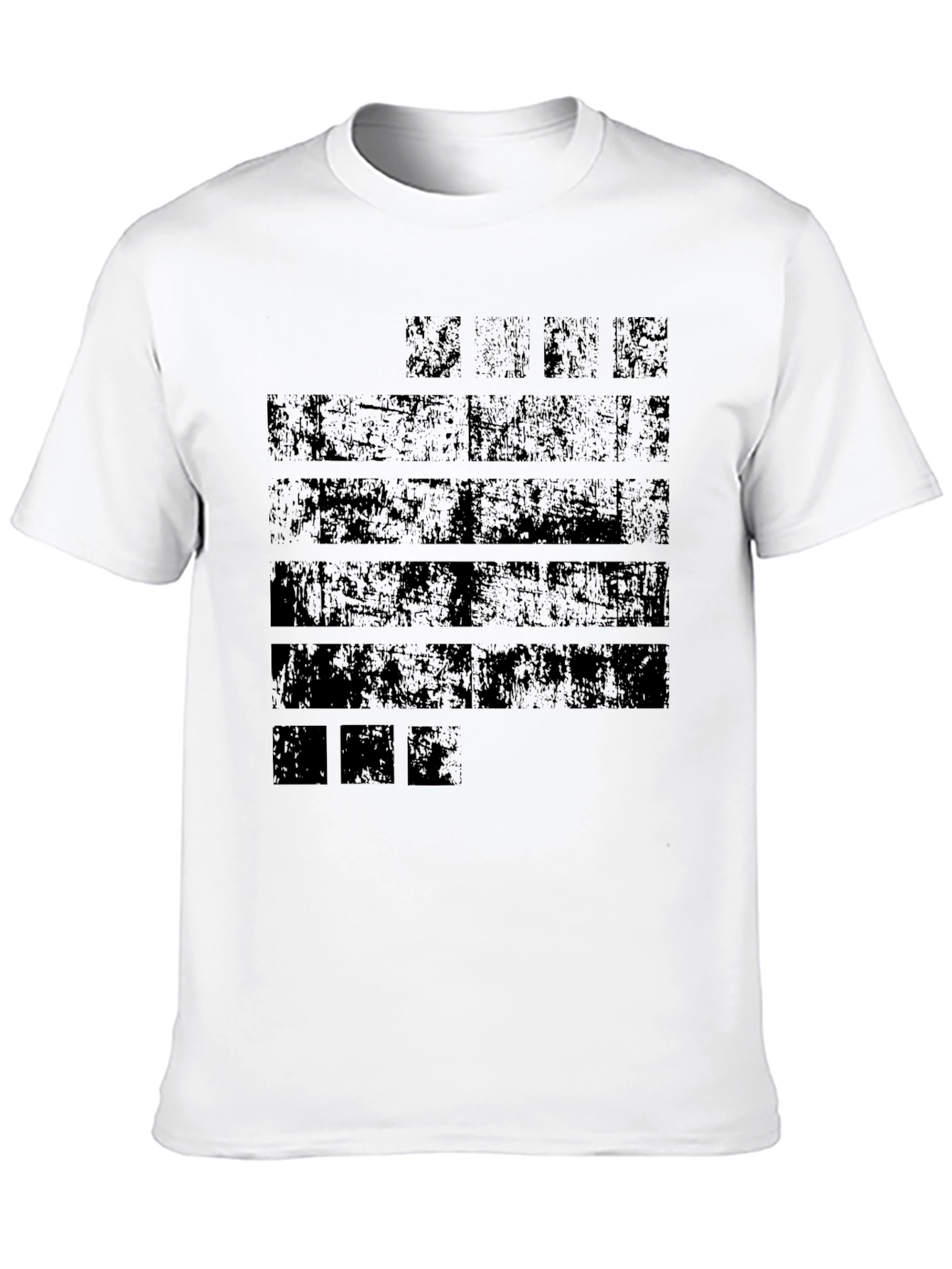 Distressed Graphic Black T-Shirt