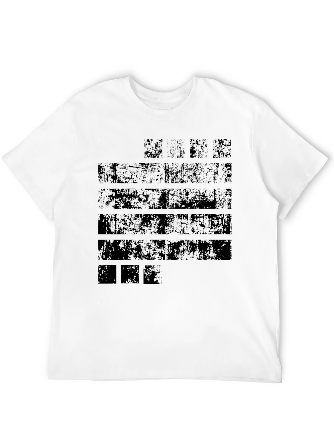 Distressed Graphic Black T-Shirt