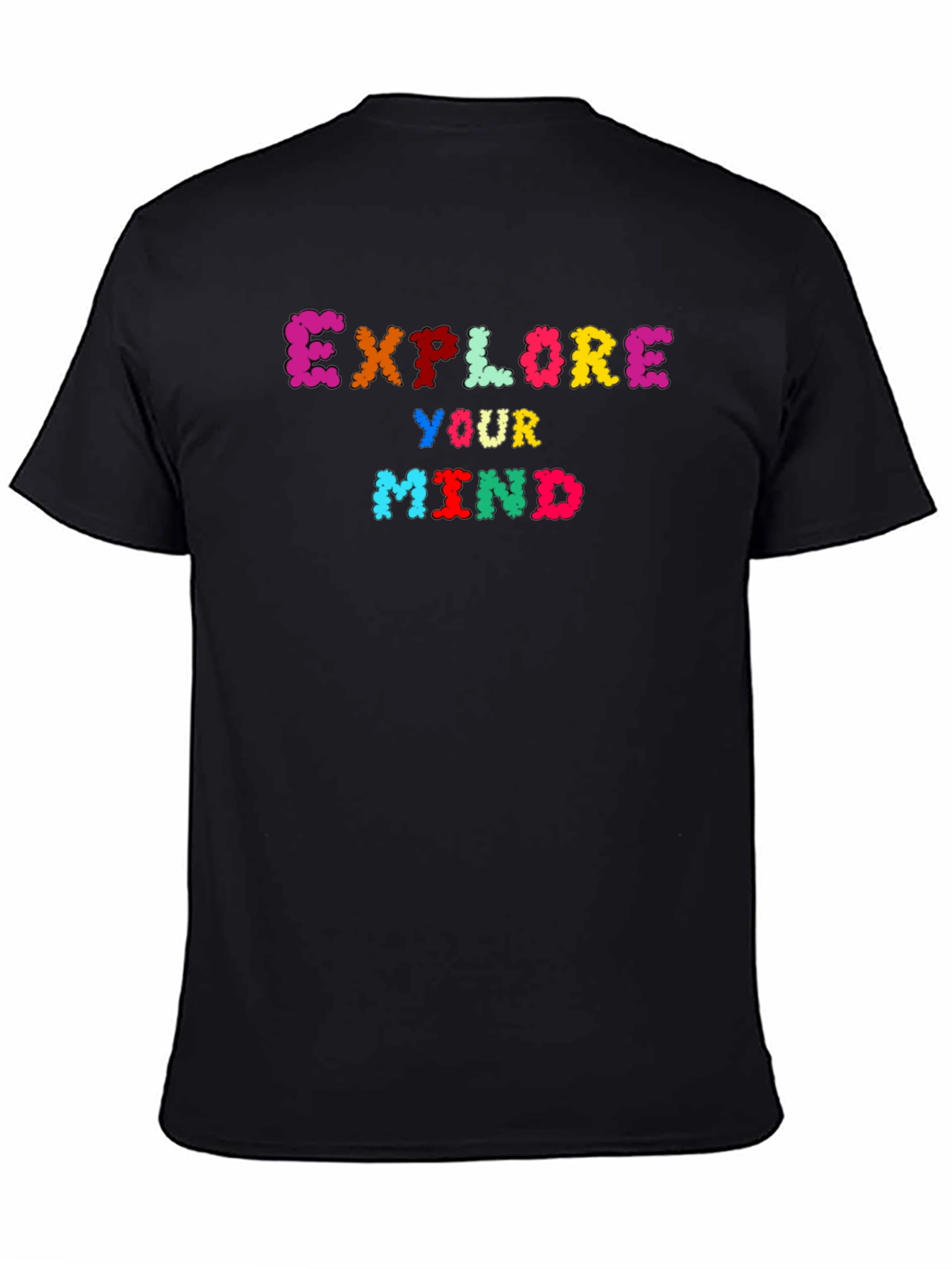 Explore Your Mind Black T-Shirt
