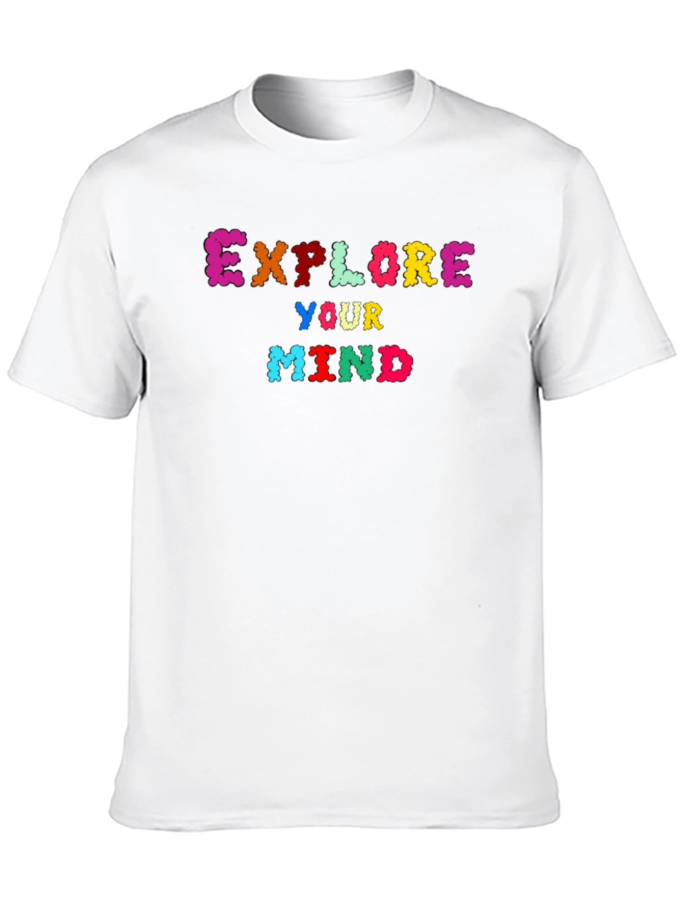 Explore Your Mind Black T-Shirt