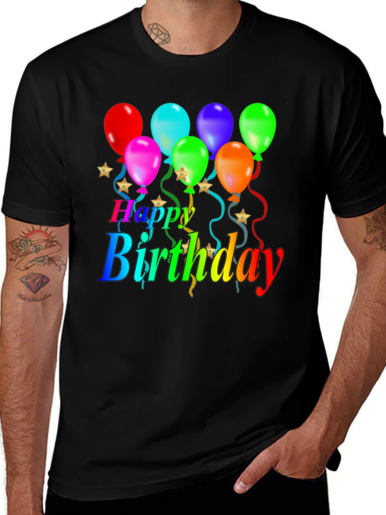 Happy Birthday Graphic T-Shirt