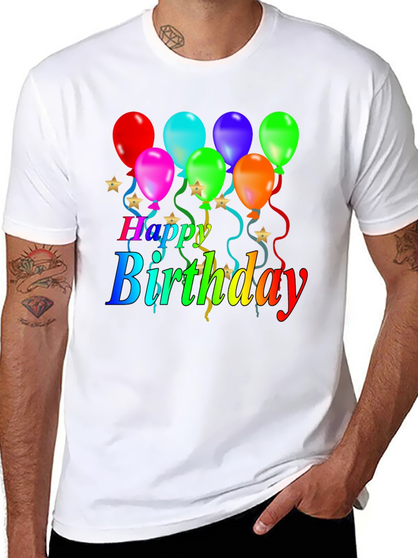 Happy Birthday Graphic T-Shirt