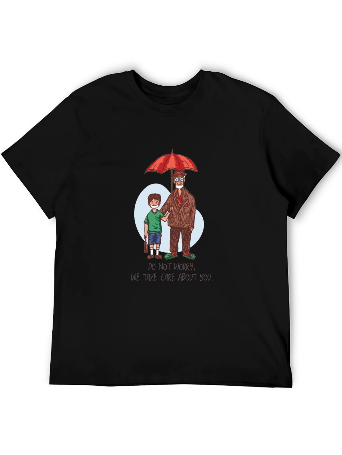 Cartoon Umbrella Academy Inspired T-Shirt