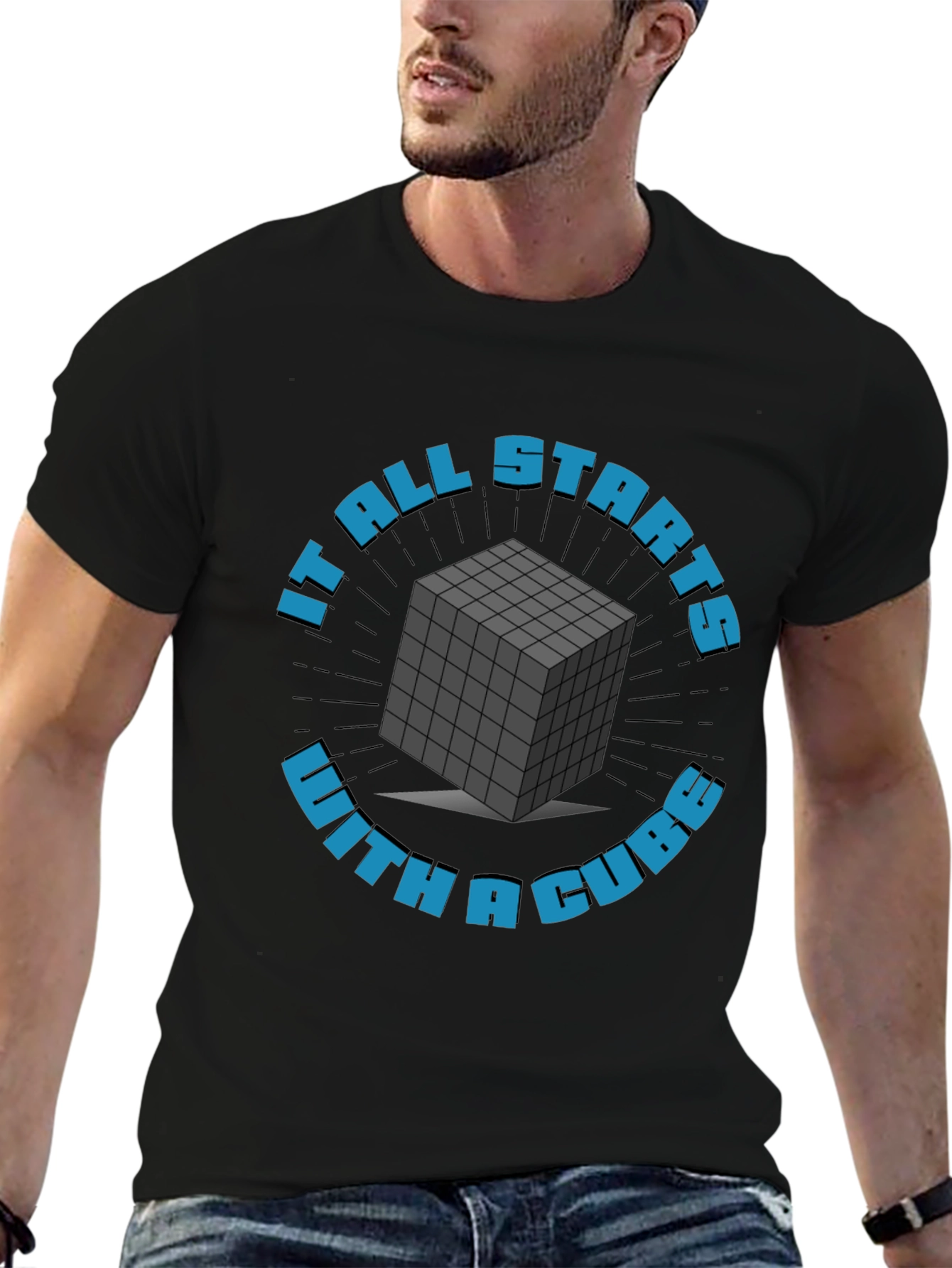 It All Starts With A Cube T-Shirt