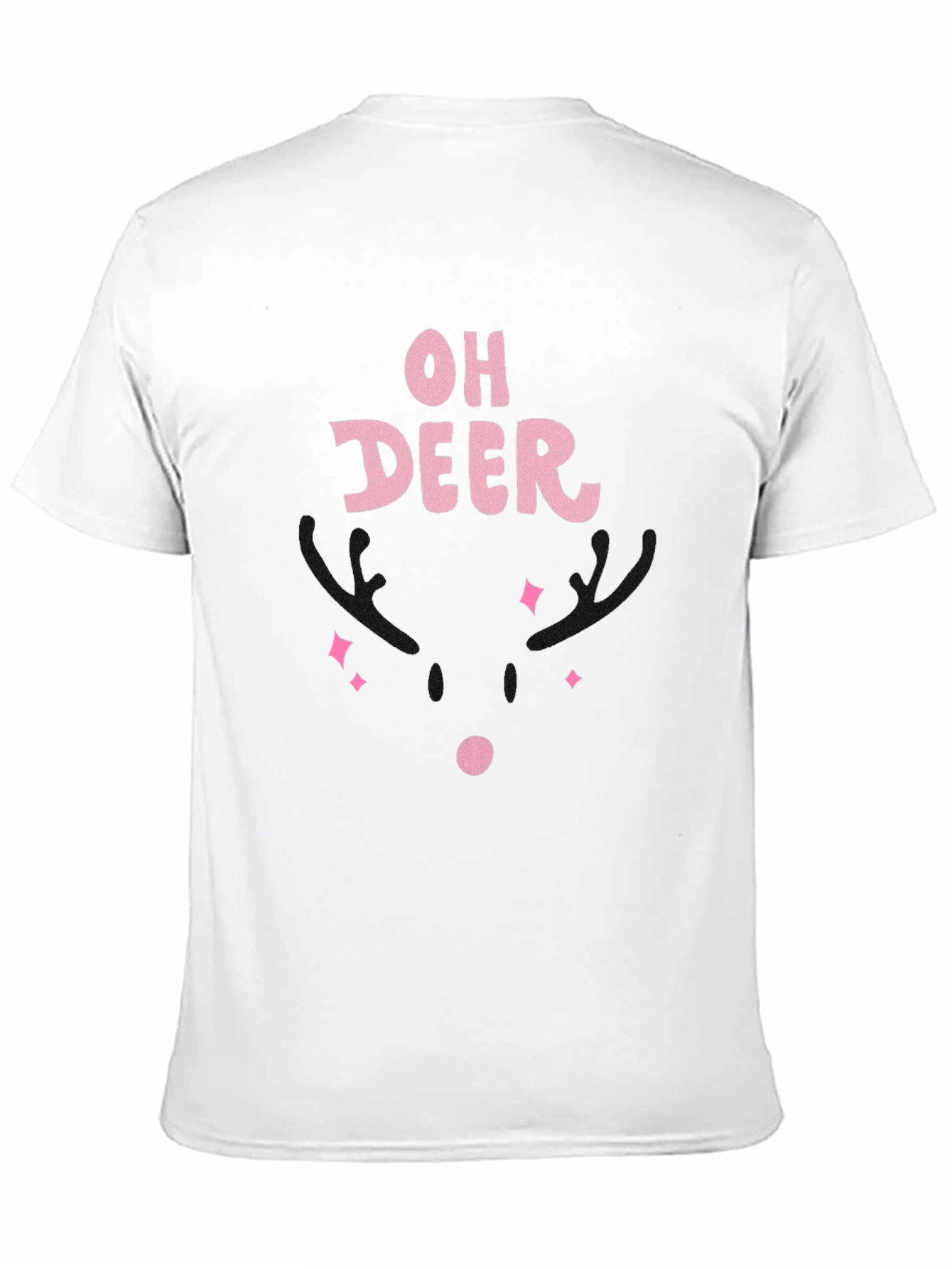 Oh Deer! Graphic T-Shirt - Black