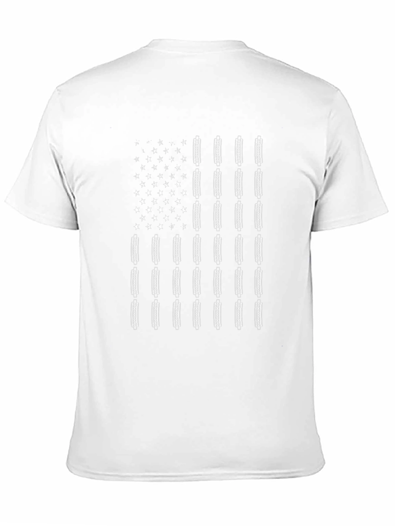 Harmonica American Flag T-Shirt