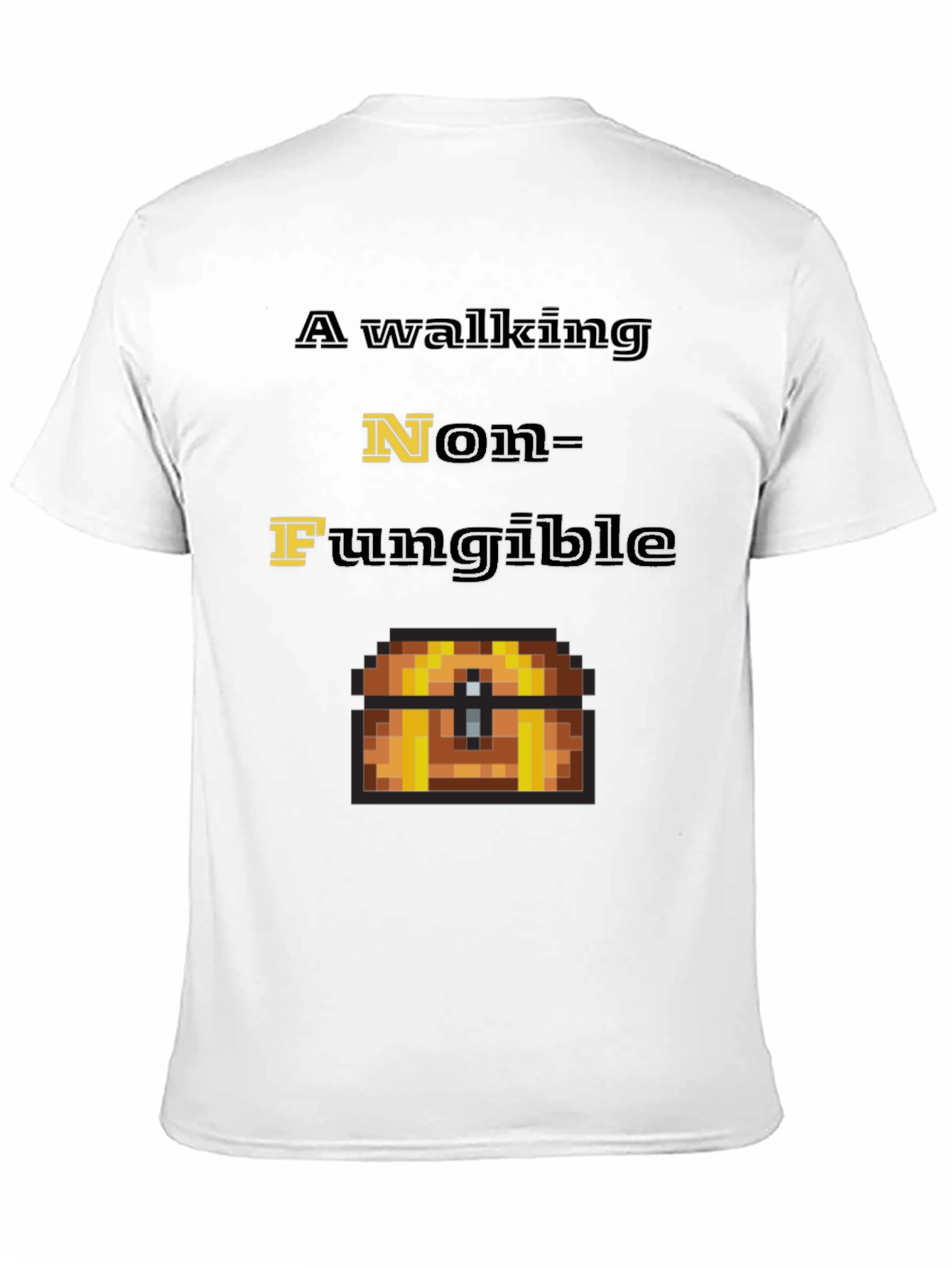 NFT Crypto T-Shirt - Non-Fungible Treasure Tee