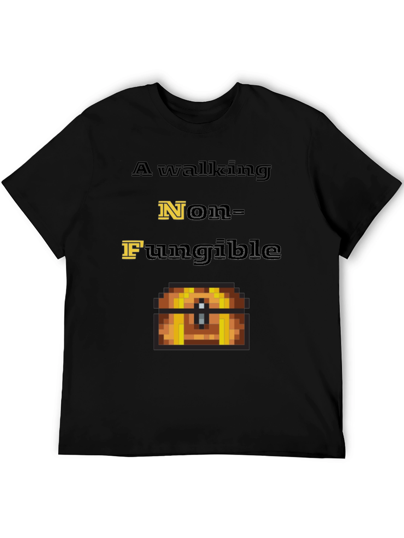 NFT Crypto T-Shirt - Non-Fungible Treasure Tee
