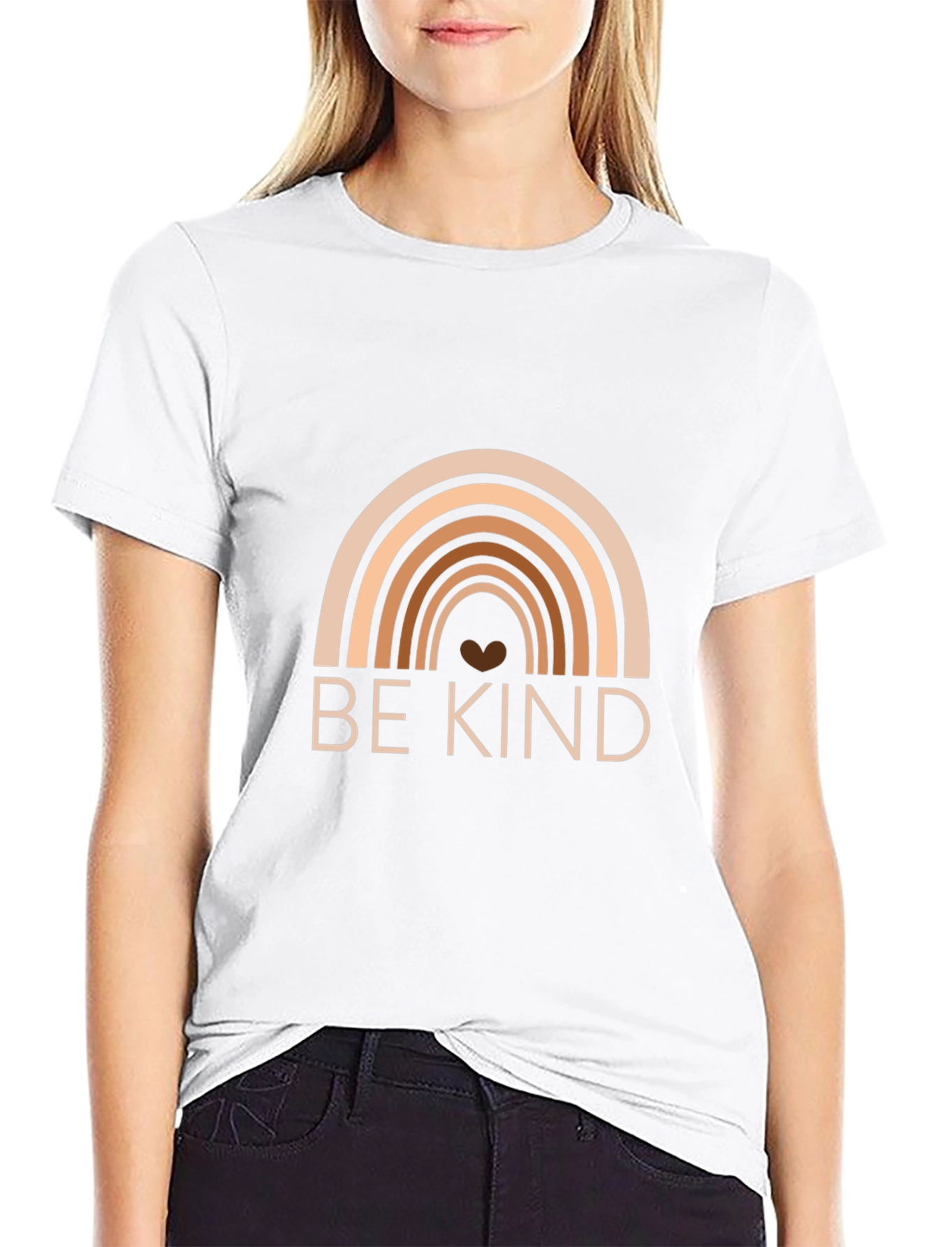 Be Kind Rainbow Graphic Tee