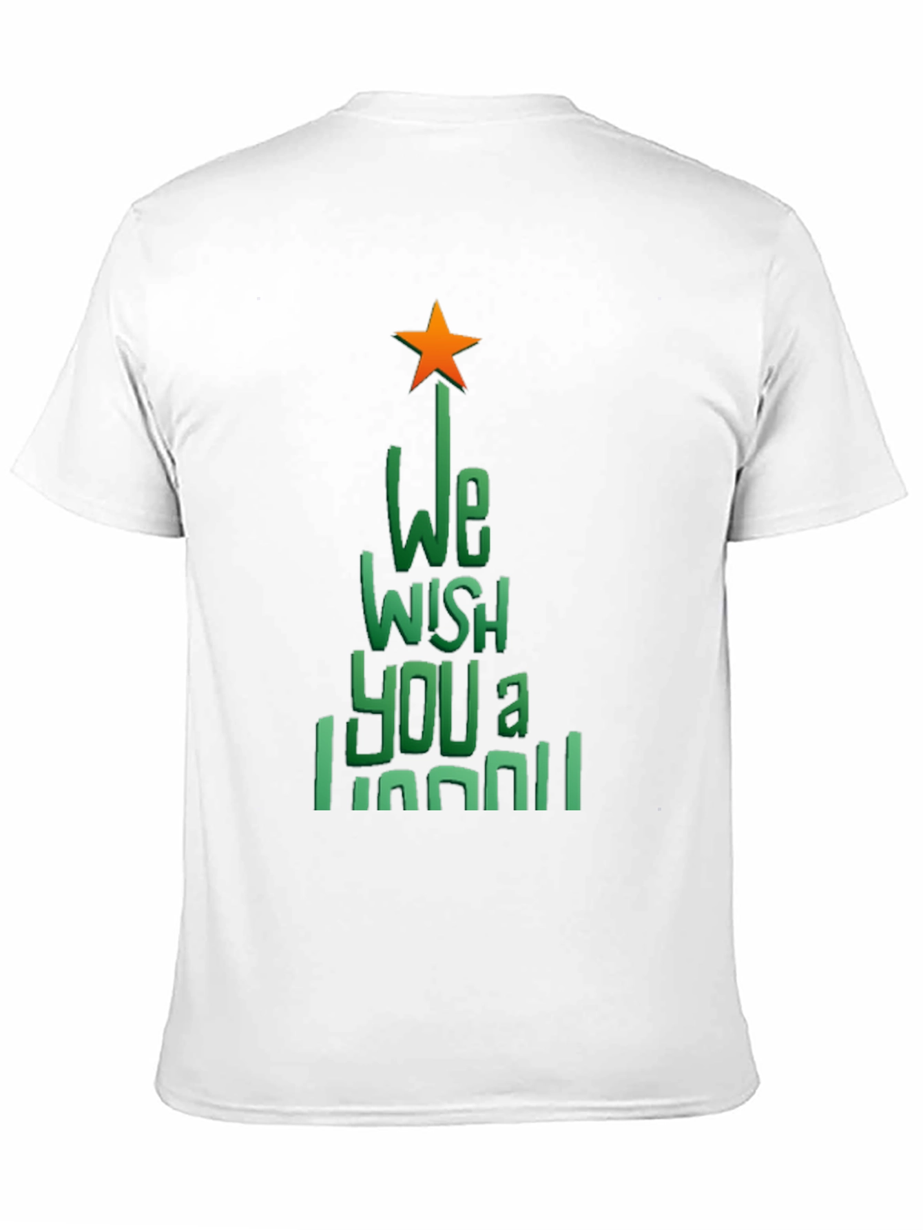 Festive Christmas Tree Graphic Tee - Holiday Cheer