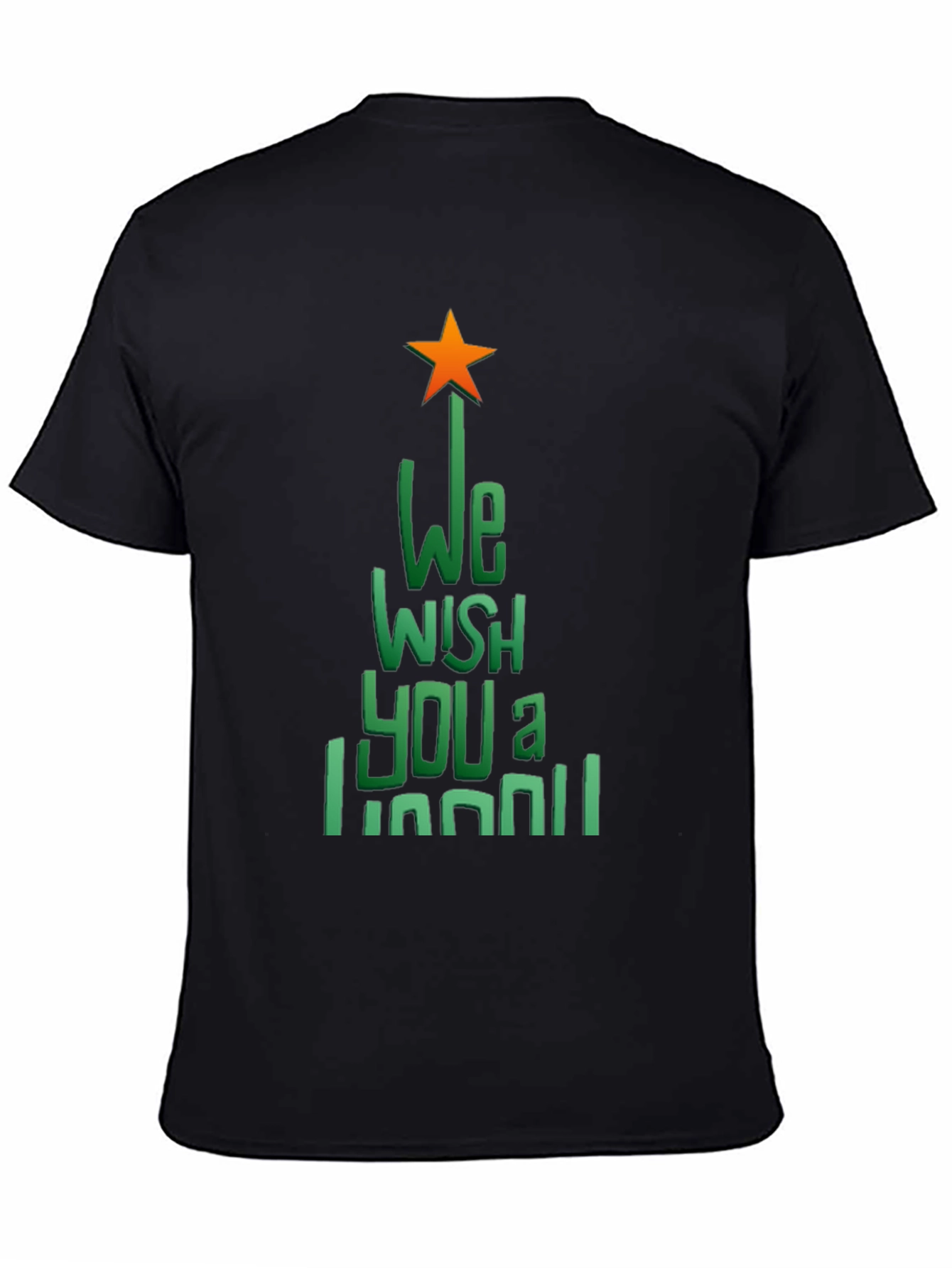 Festive Christmas Tree Graphic Tee - Holiday Cheer