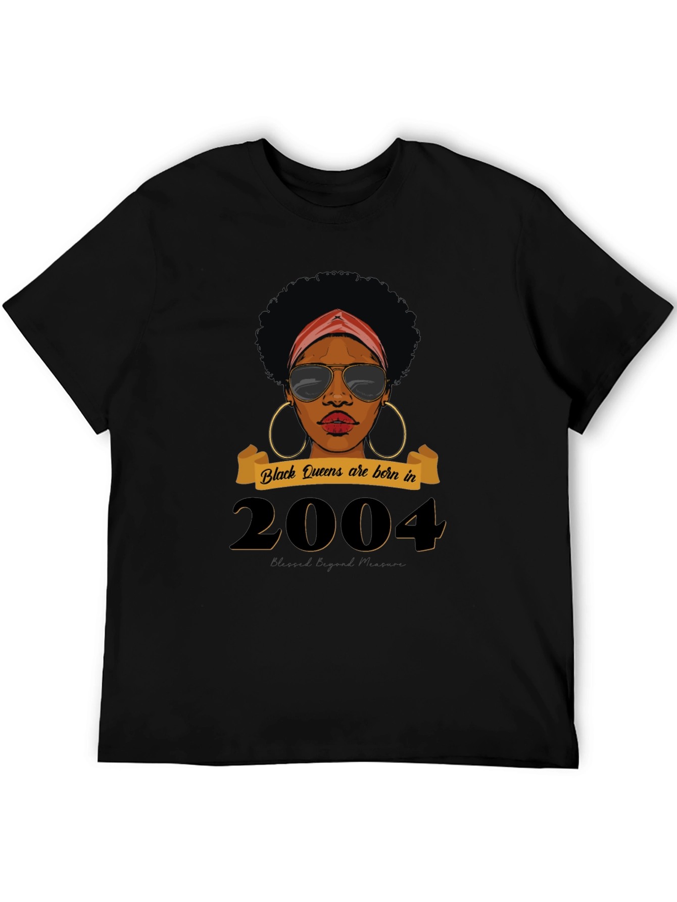 Black Queen 2004 Birthday T-Shirt