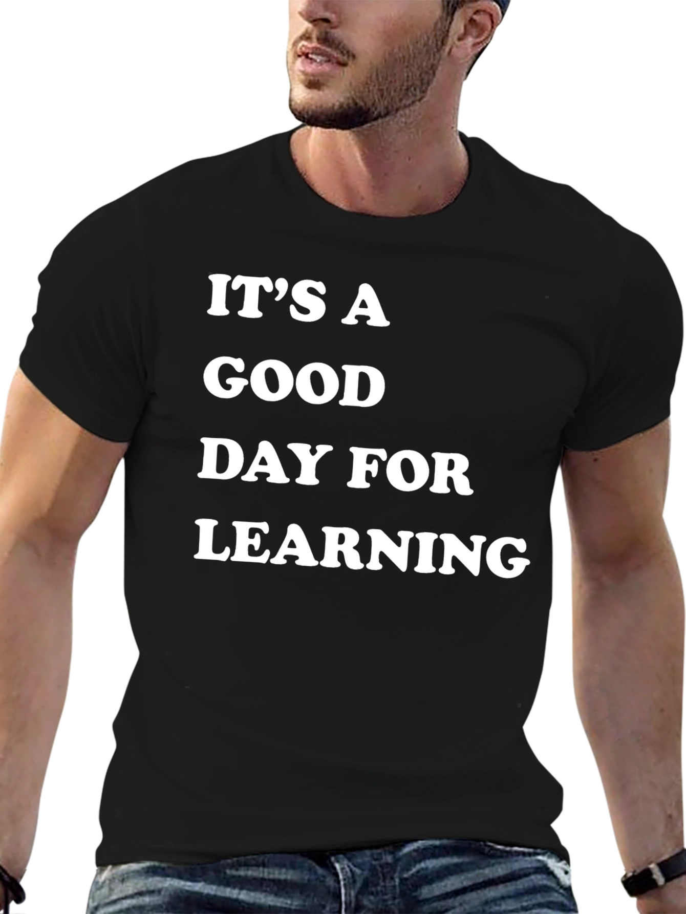 Its A Good Day For Learning Black T-Shirt