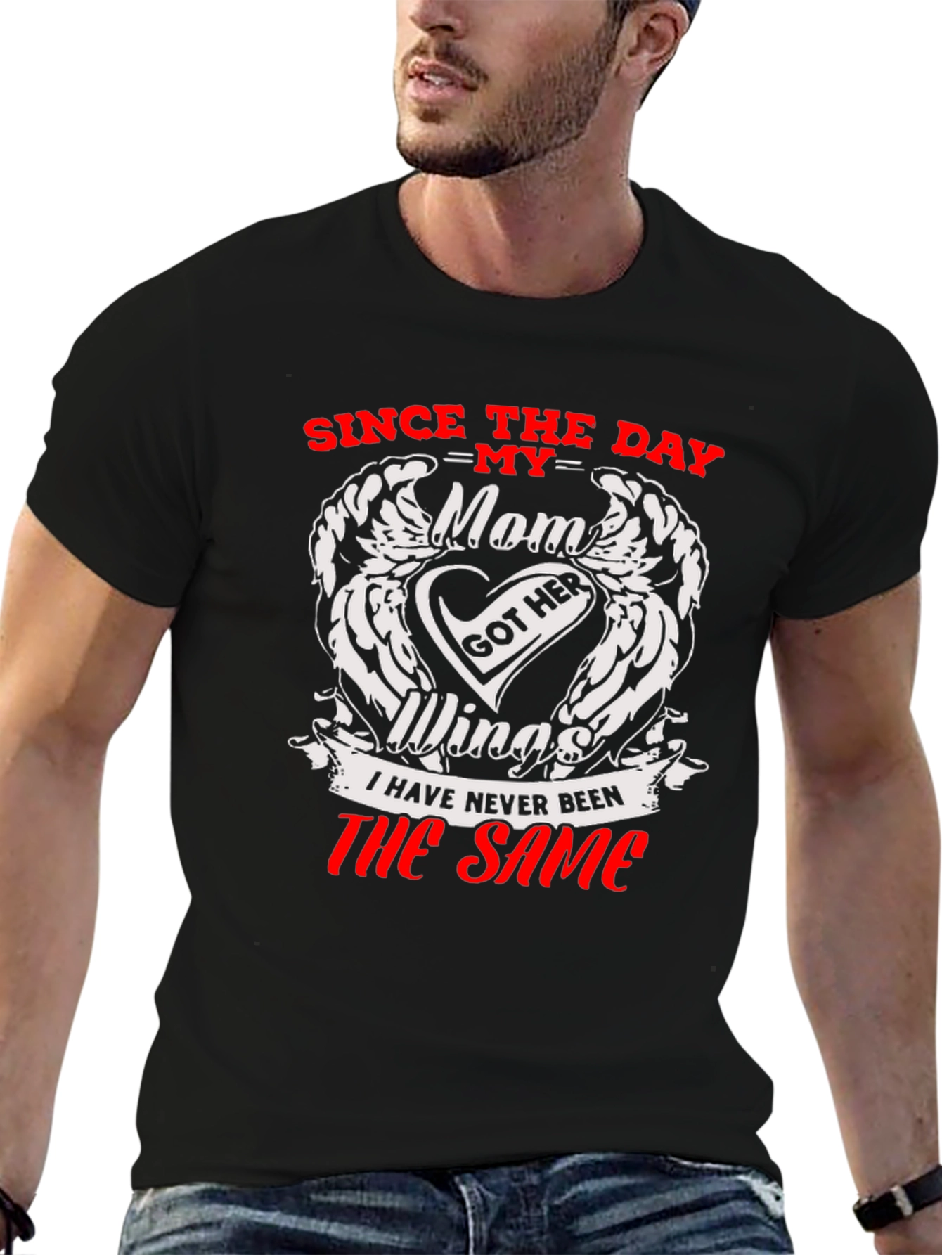 In Memory of Mom Wings T-Shirt