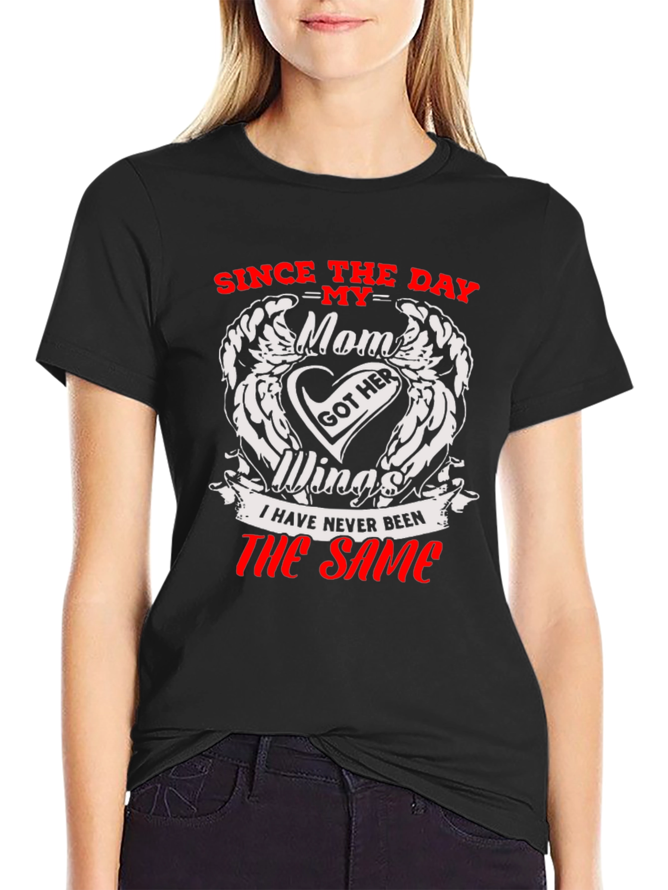 In Memory of Mom Wings T-Shirt