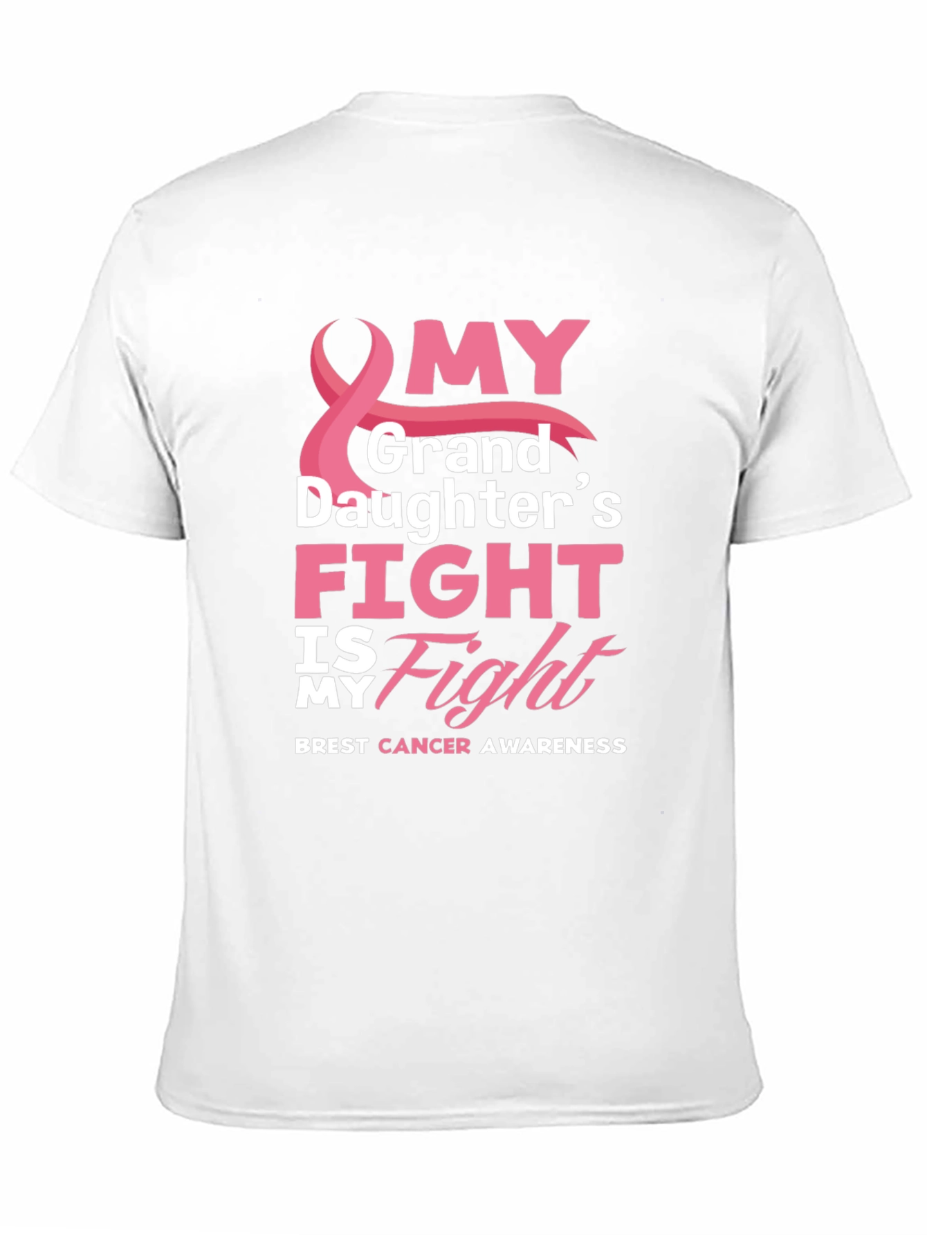 Breast Cancer Awareness Granddaughters Fight T-Shirt