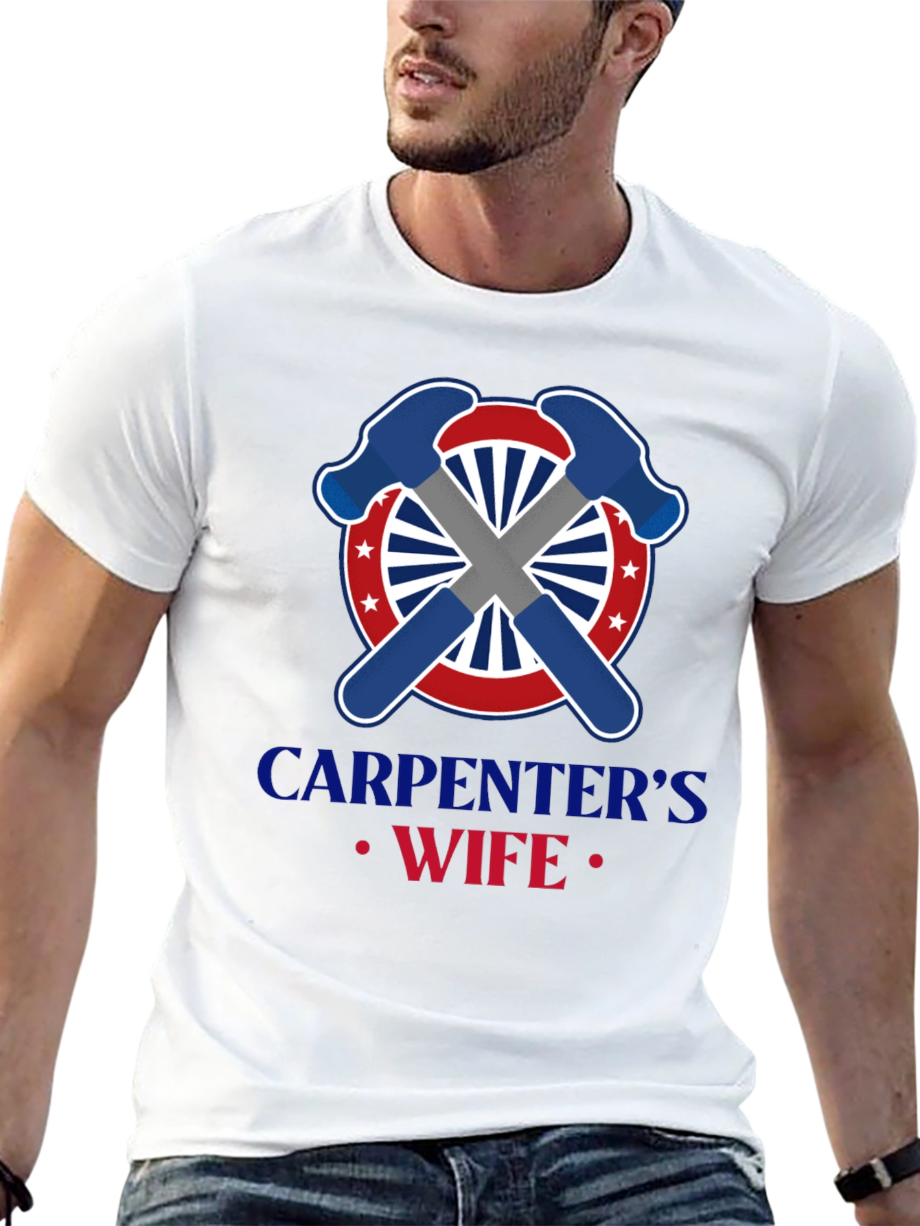 Carpenters Wife Graphic T-Shirt