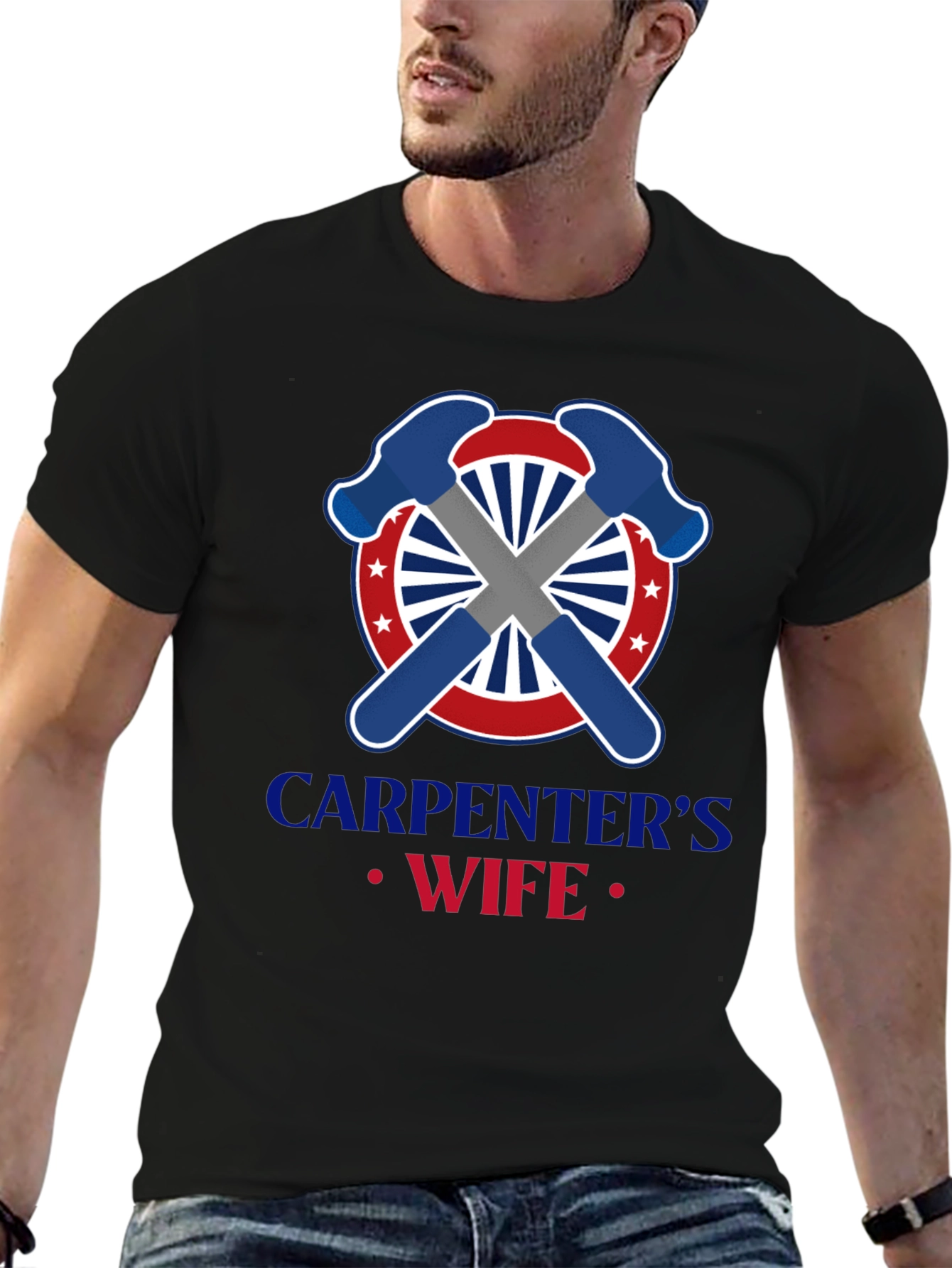Carpenters Wife Graphic T-Shirt
