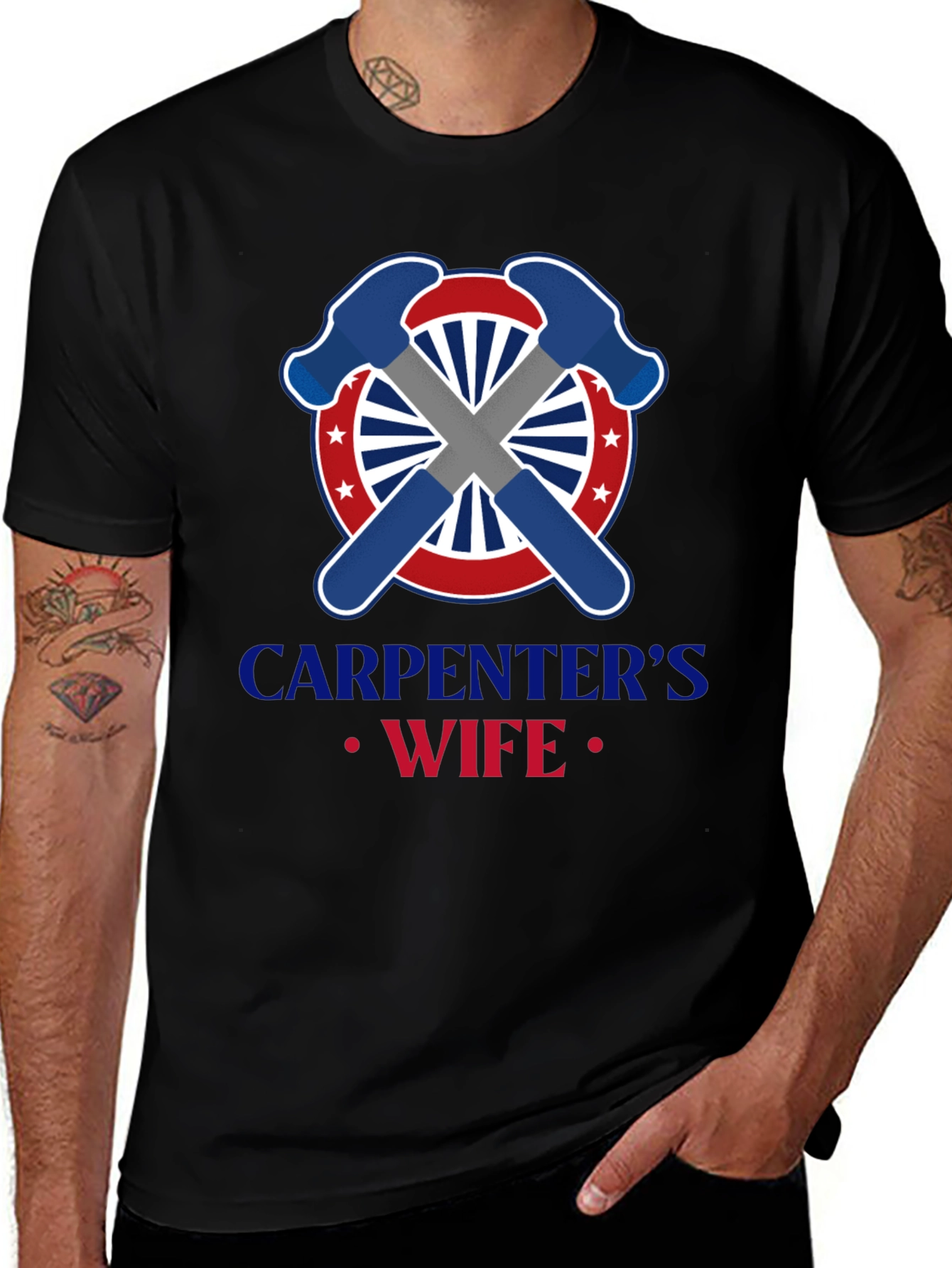 Carpenters Wife Graphic T-Shirt
