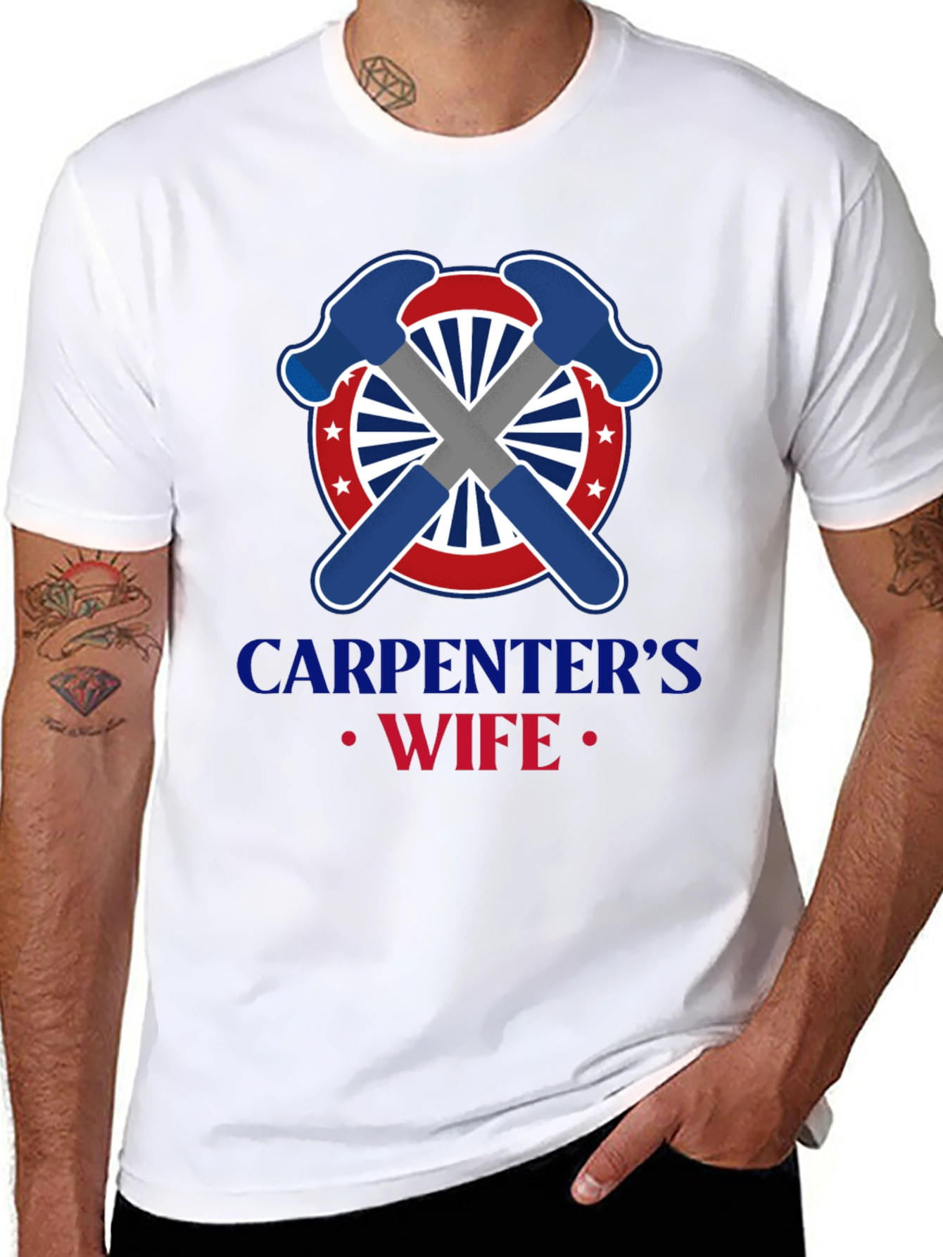 Carpenters Wife Graphic T-Shirt