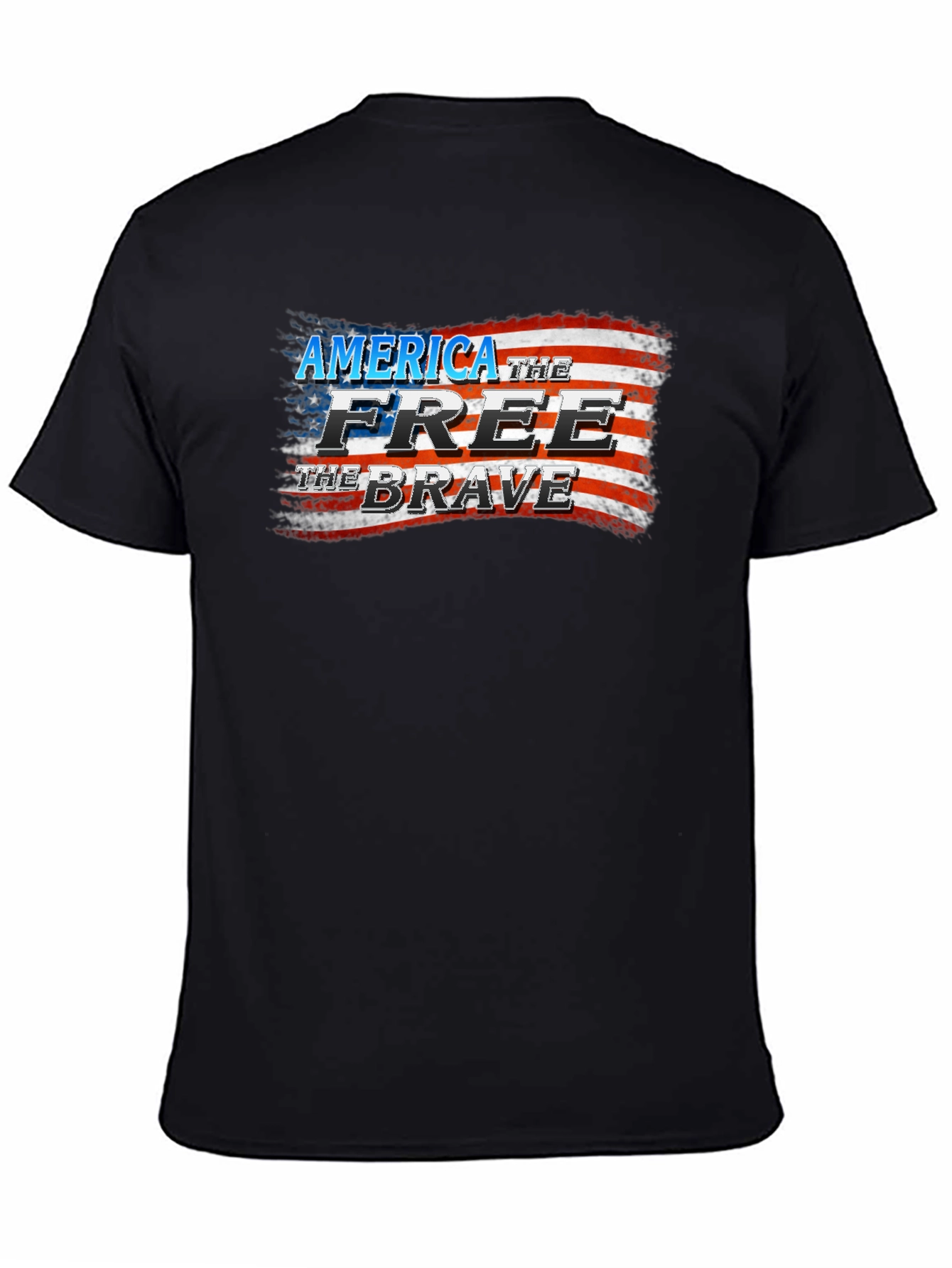 America the Free & Brave Graphic Tee