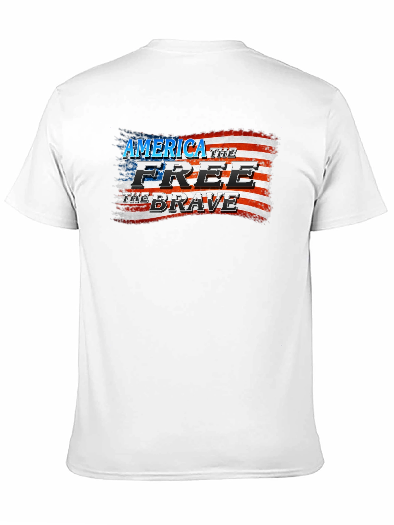 America the Free & Brave Graphic Tee