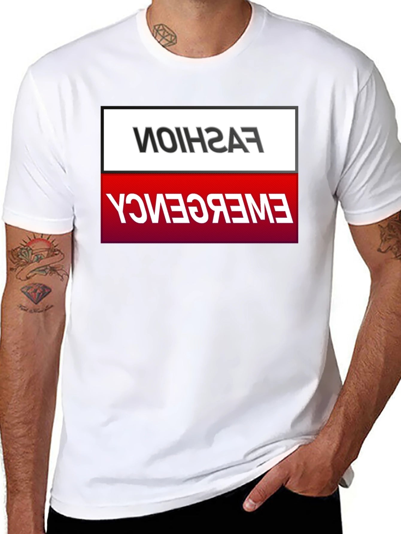 Fashion Emergency Graphic Tee