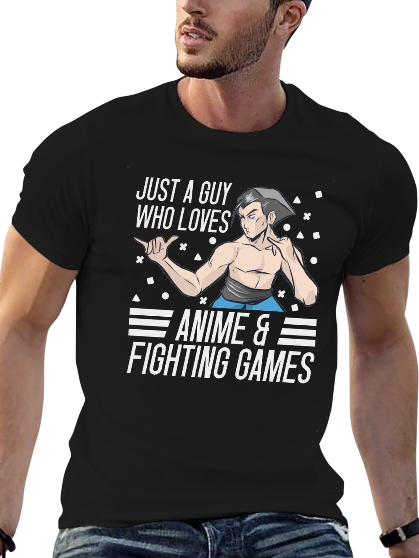 Anime & Fighting Games Graphic T-Shirt