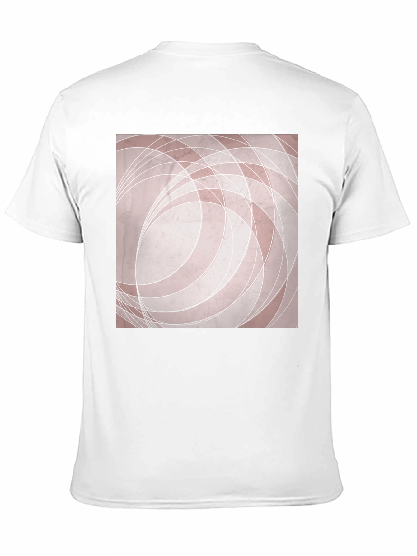 Modern Abstract Graphic Tee - Black Cotton Blend Shirt