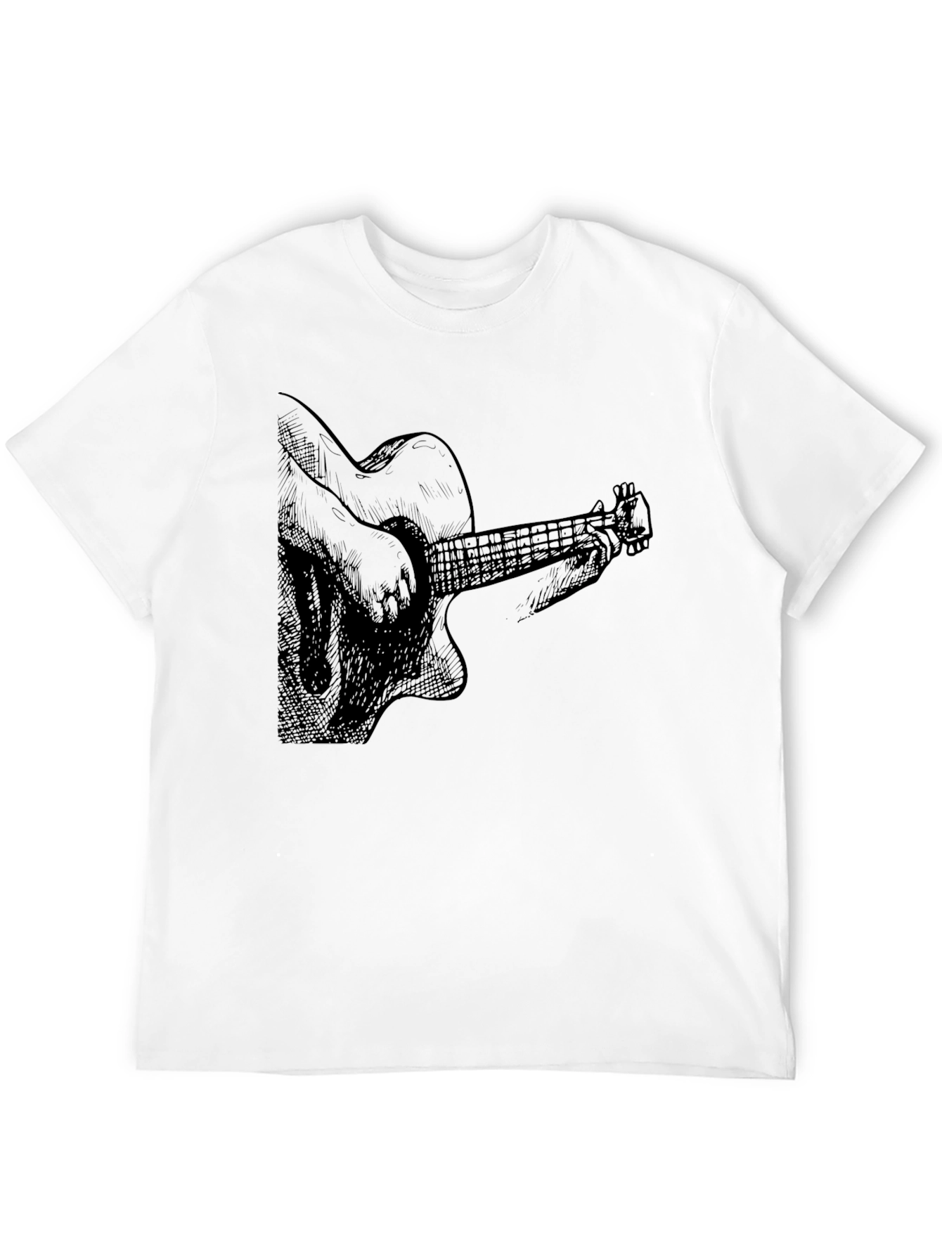 Guitar Graphic T-Shirt - Music Lover Tee