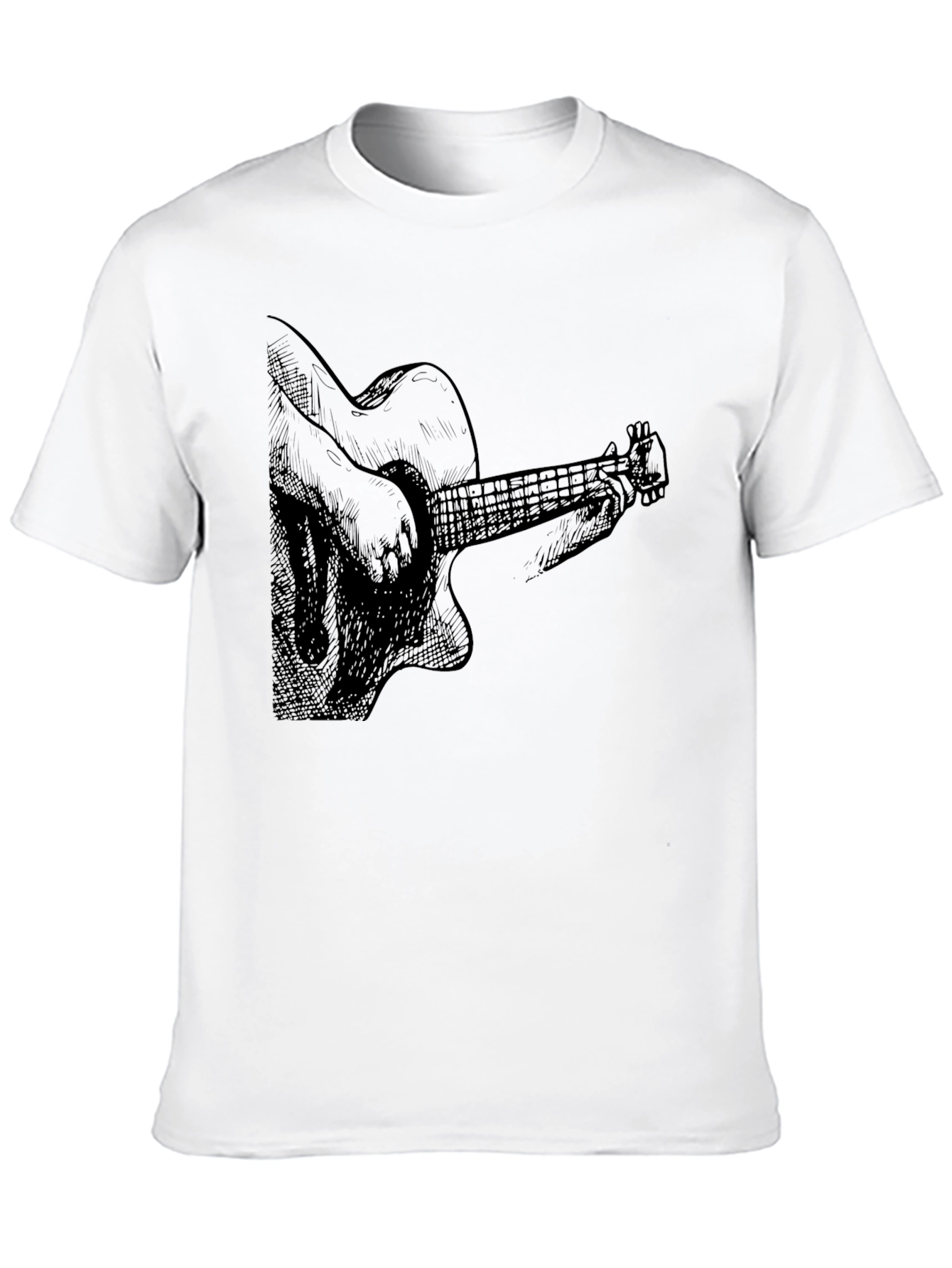 Guitar Graphic T-Shirt - Music Lover Tee