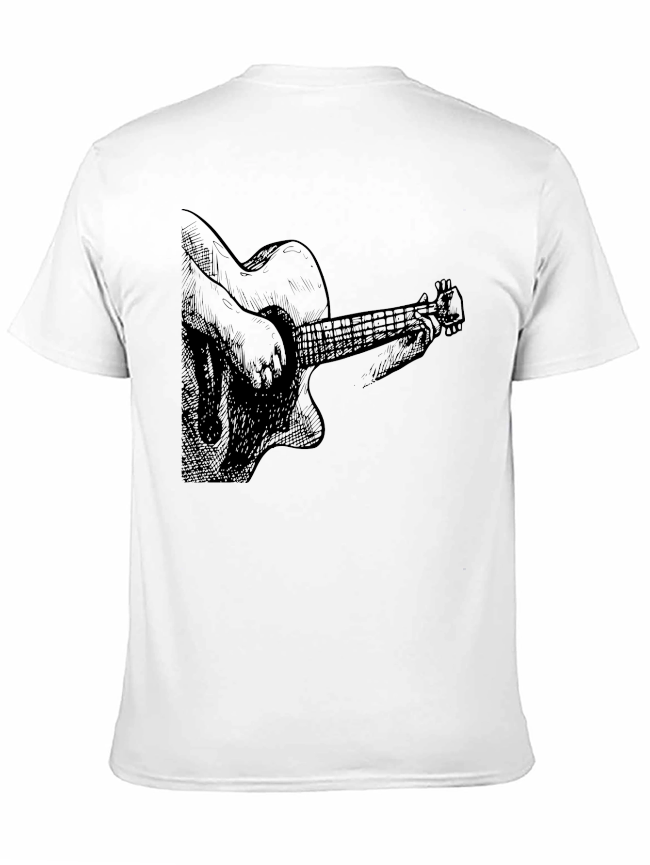 Guitar Graphic T-Shirt - Music Lover Tee