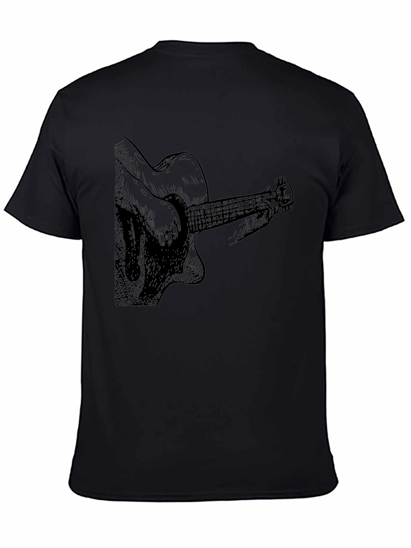 Guitar Graphic T-Shirt - Music Lover Tee