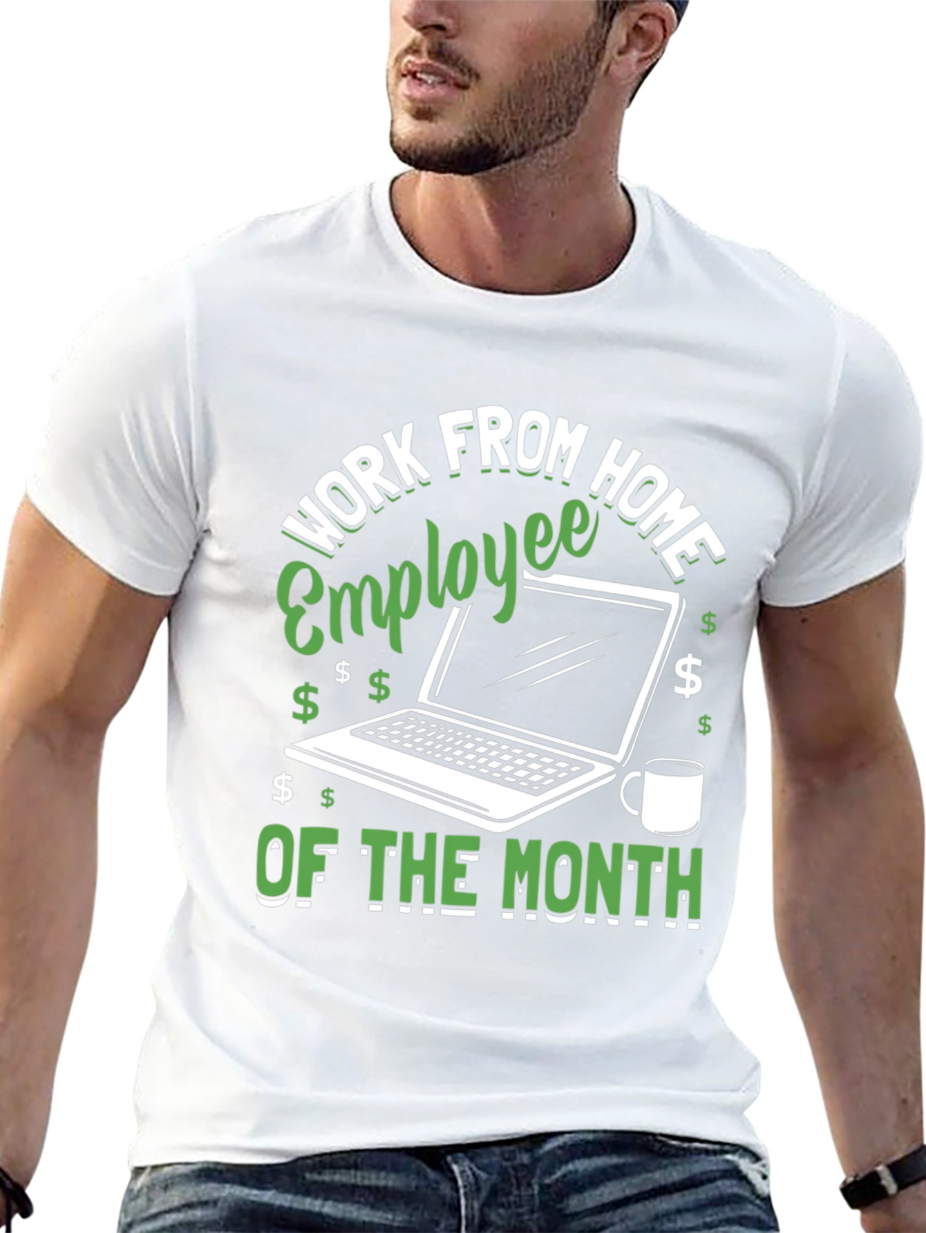 Work From Home Employee of the Month T-Shirt