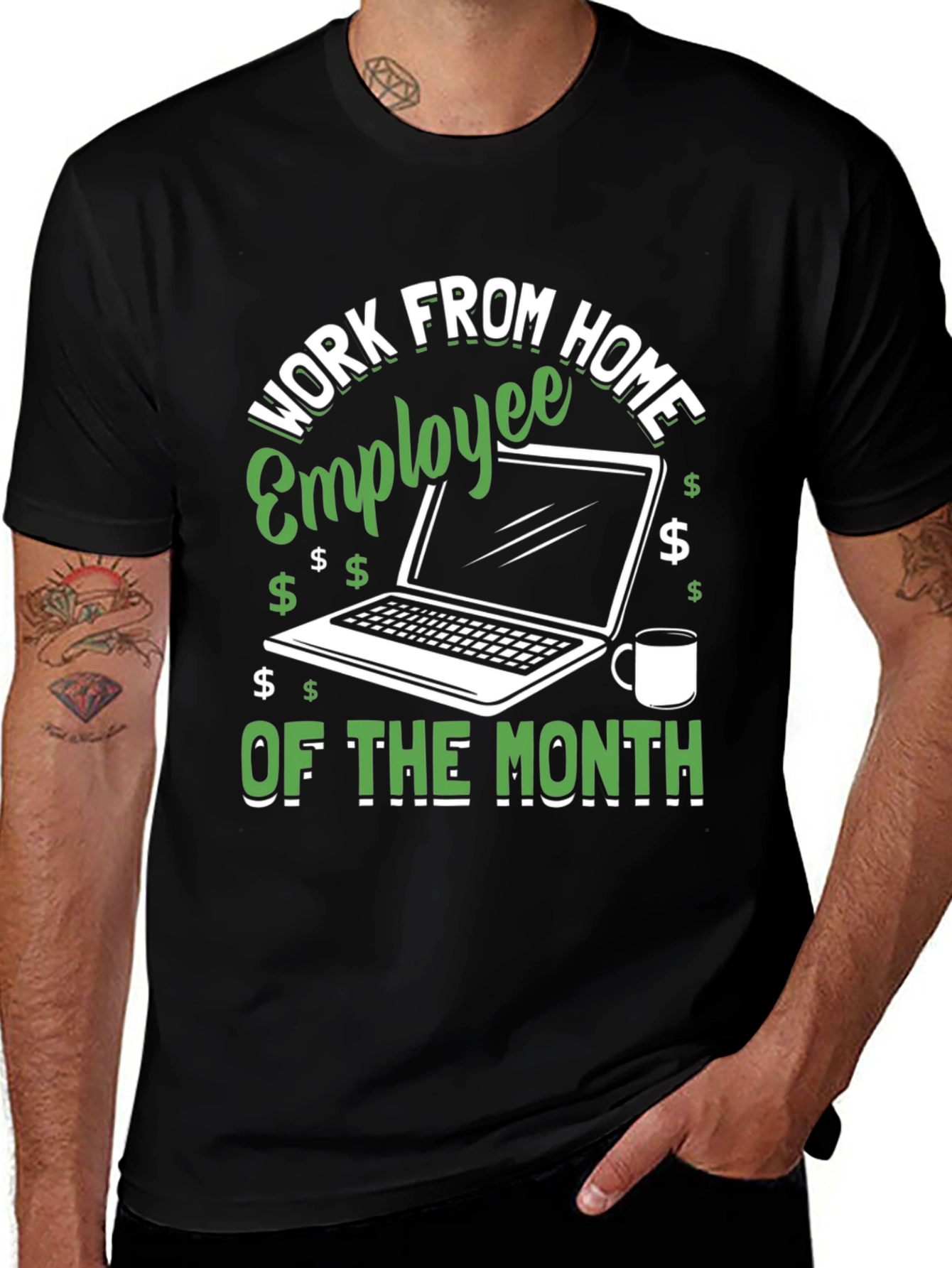 Work From Home Employee of the Month T-Shirt