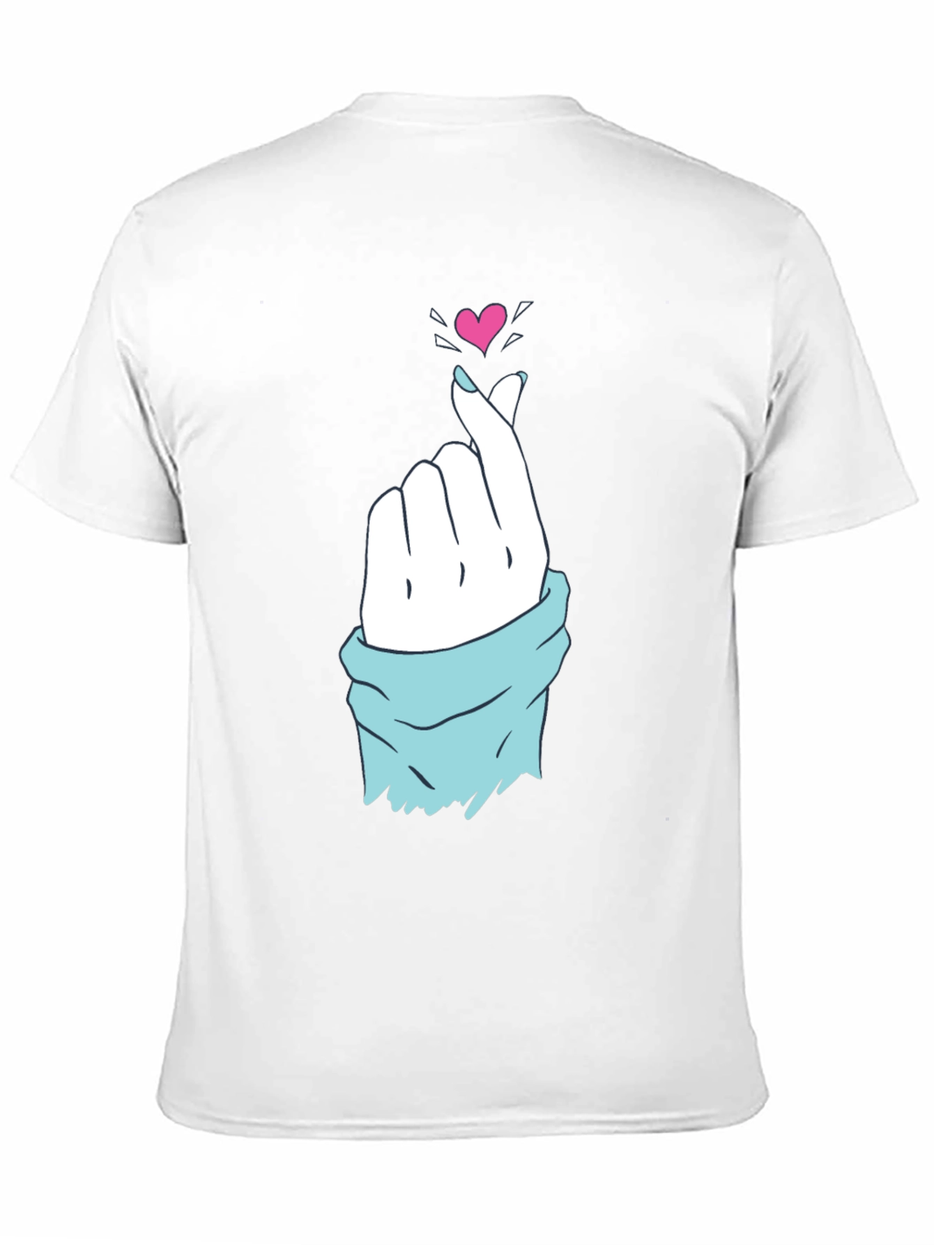 Finger Heart T-Shirt - Korean Love Sign
