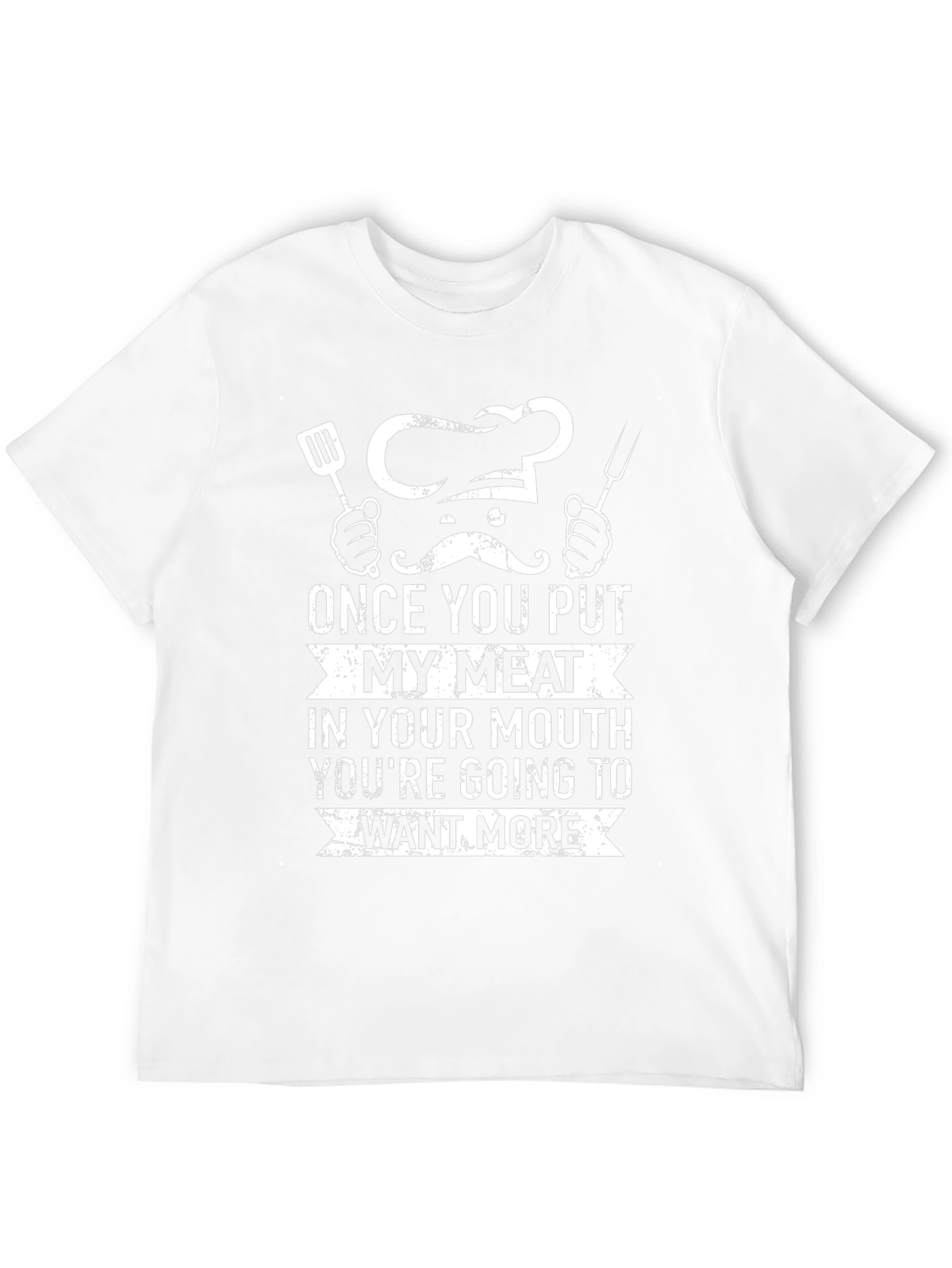 Humorous Chef Meat Lover T-Shirt